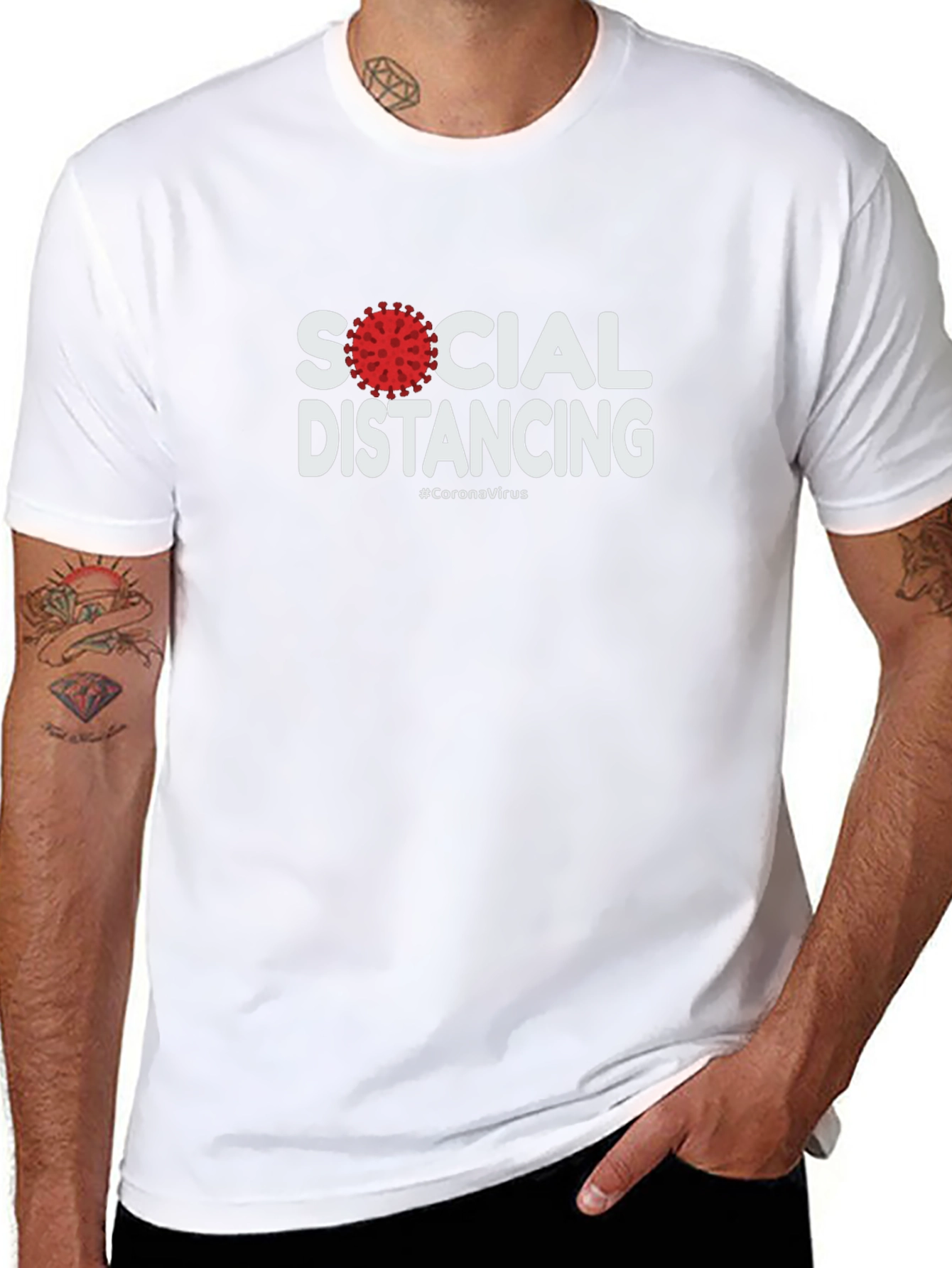 Social Distancing Novelty T-Shirt