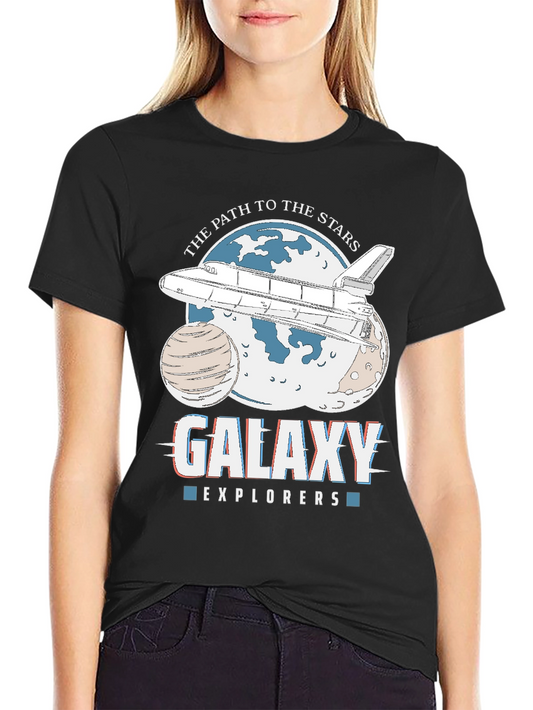 Galaxy Explorers Space Shuttle Graphic Tee