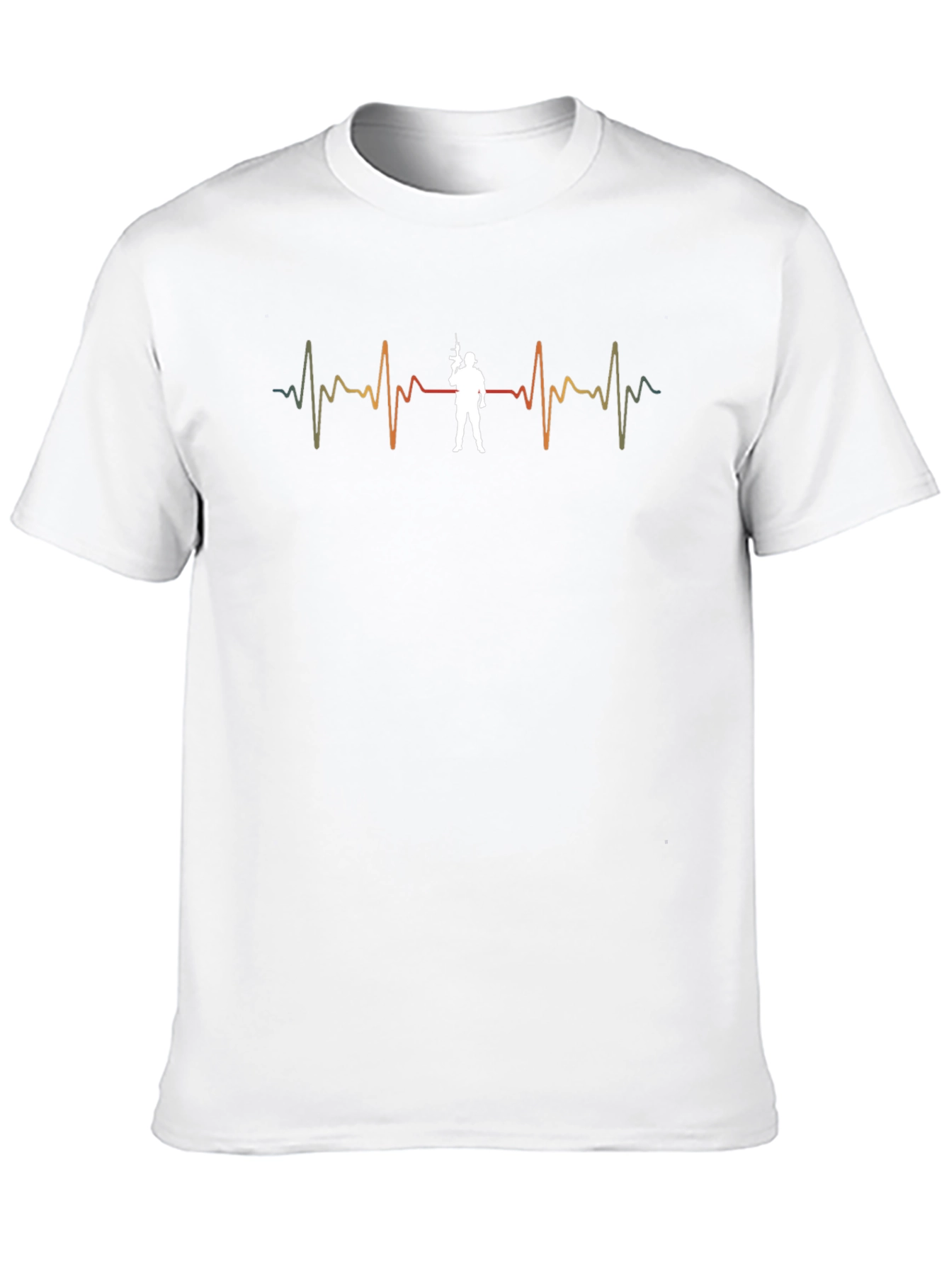 Soldier Heartbeat Graphic Tee