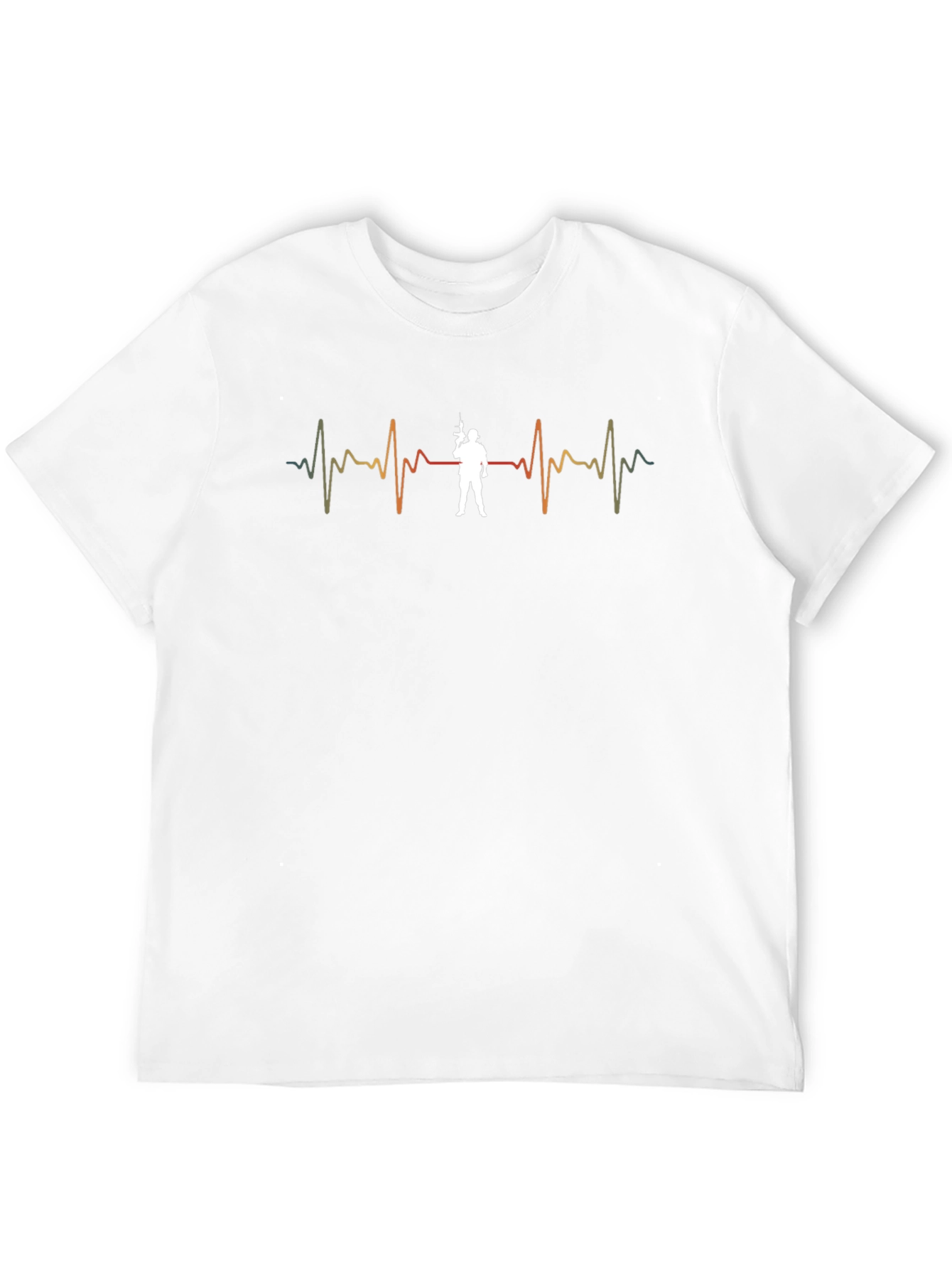 Soldier Heartbeat Graphic Tee