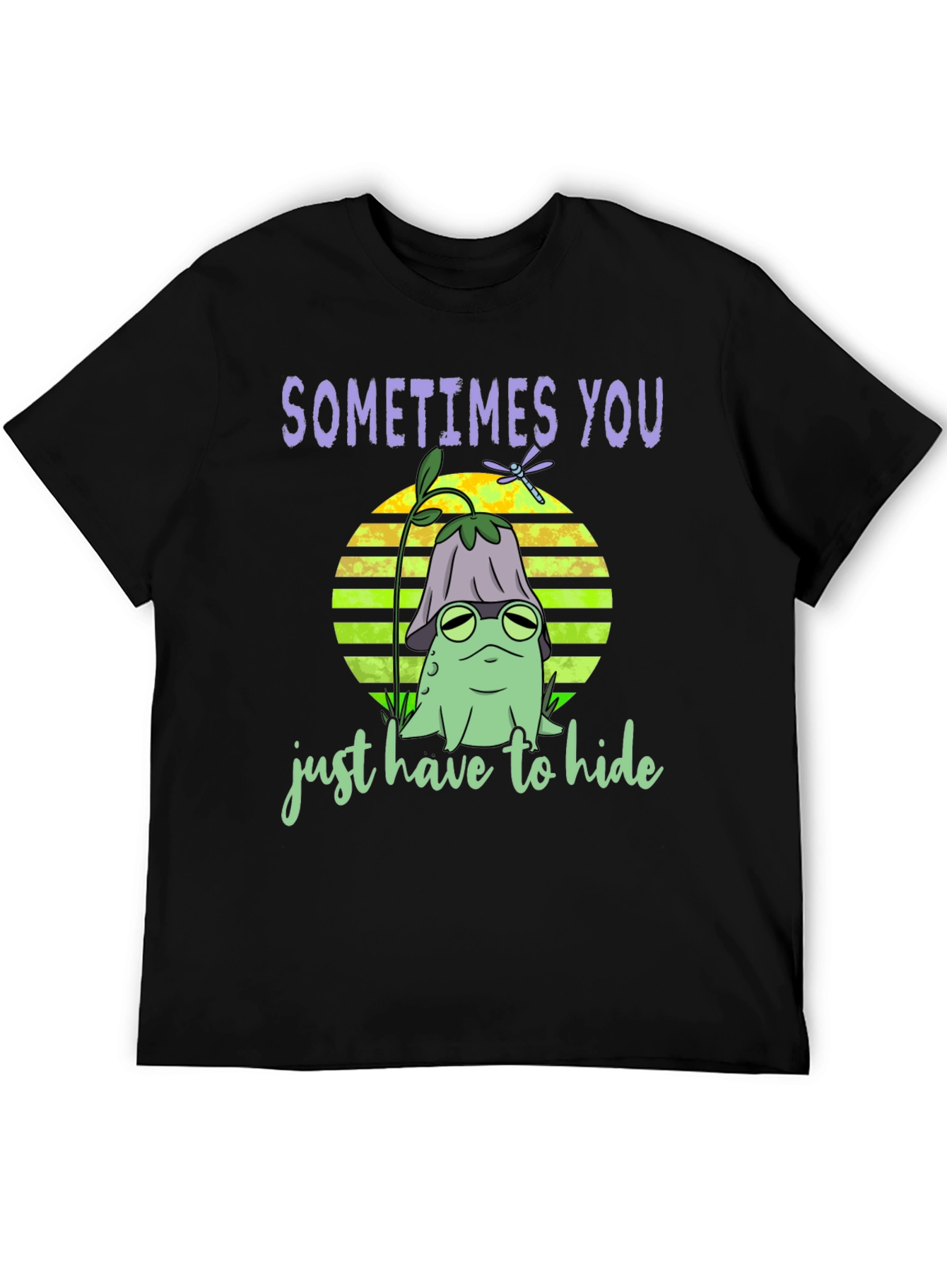 Hide Frog Tee - Sometimes You Tee