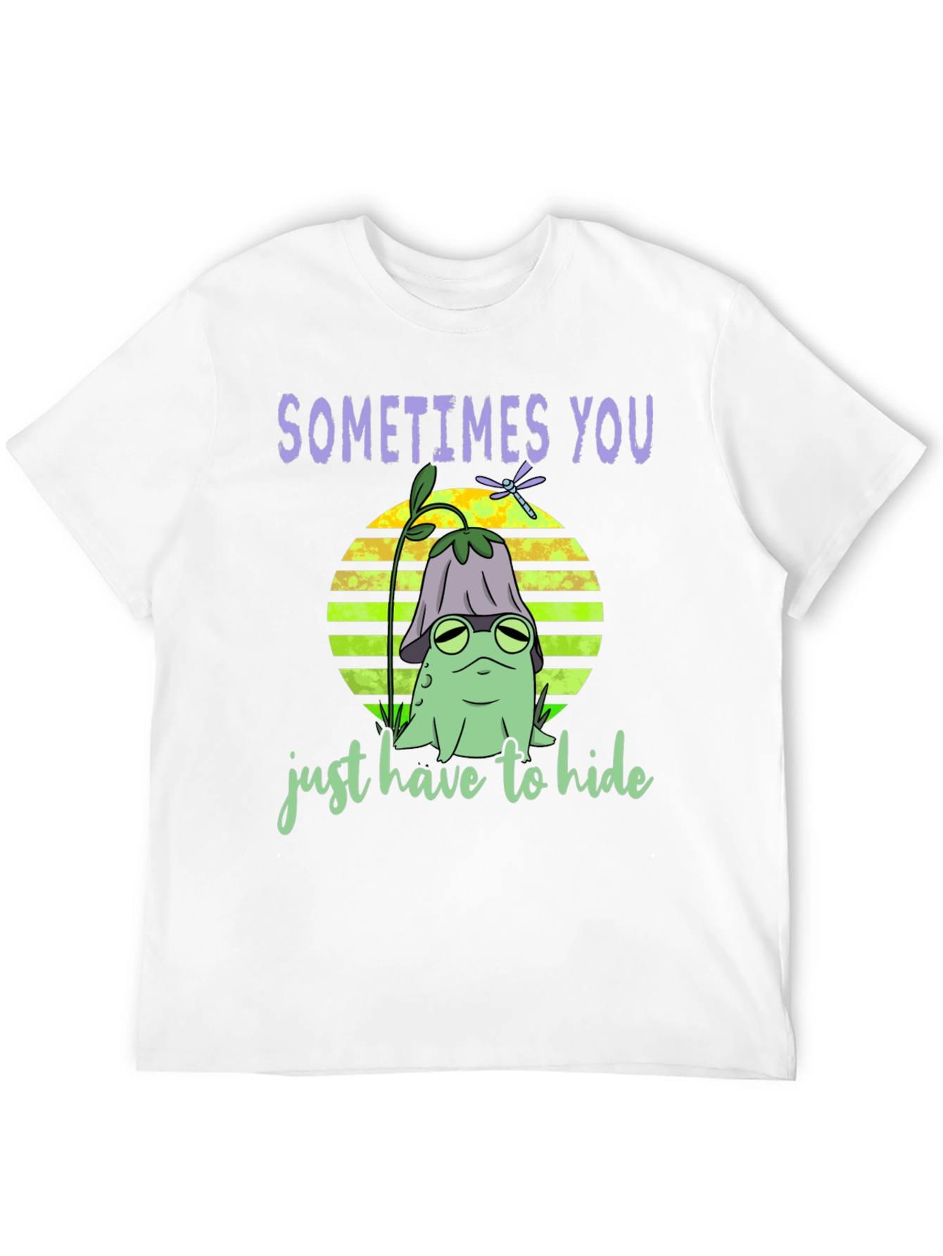 Hide Frog Tee - Sometimes You Tee