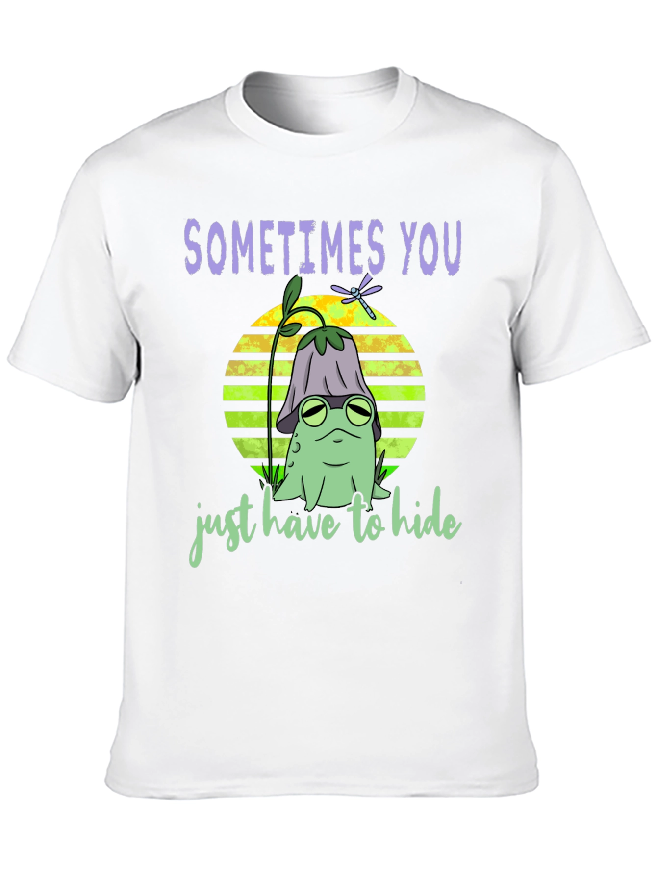 Hide Frog Tee - Sometimes You Tee