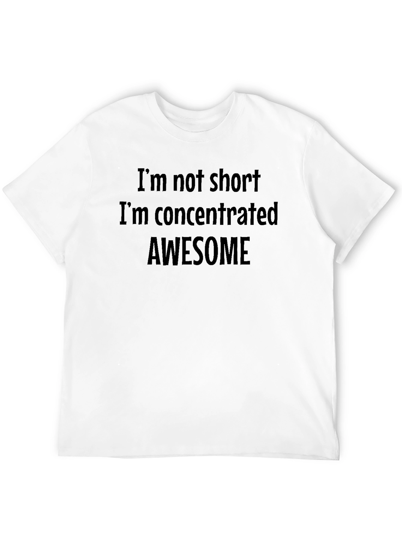 Concentrated Awesome Graphic Tee - Funny Slogan Shirt