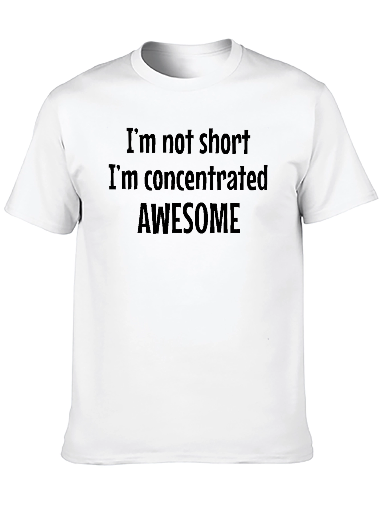 Concentrated Awesome Graphic Tee - Funny Slogan Shirt