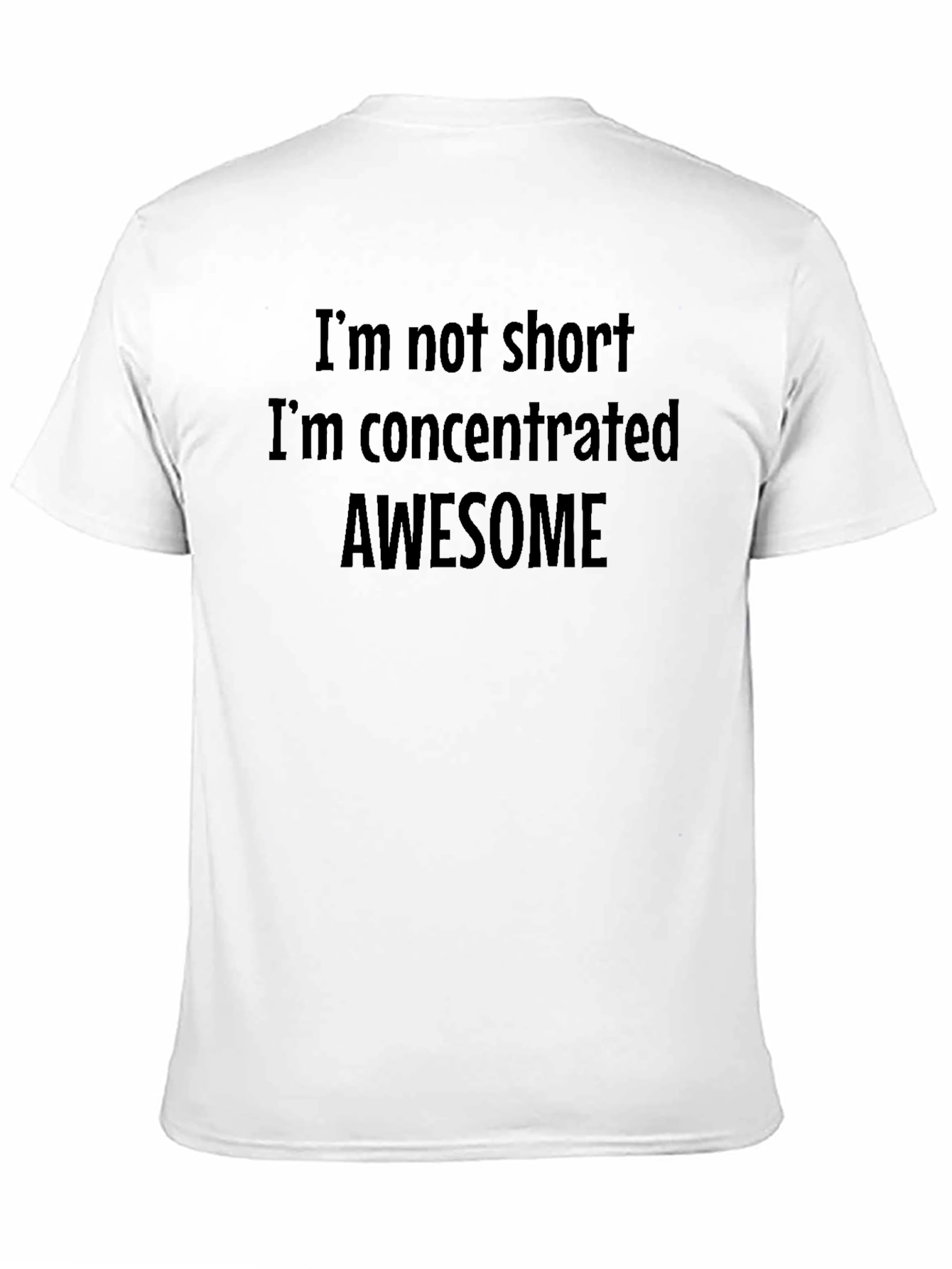 Concentrated Awesome Graphic Tee - Funny Slogan Shirt