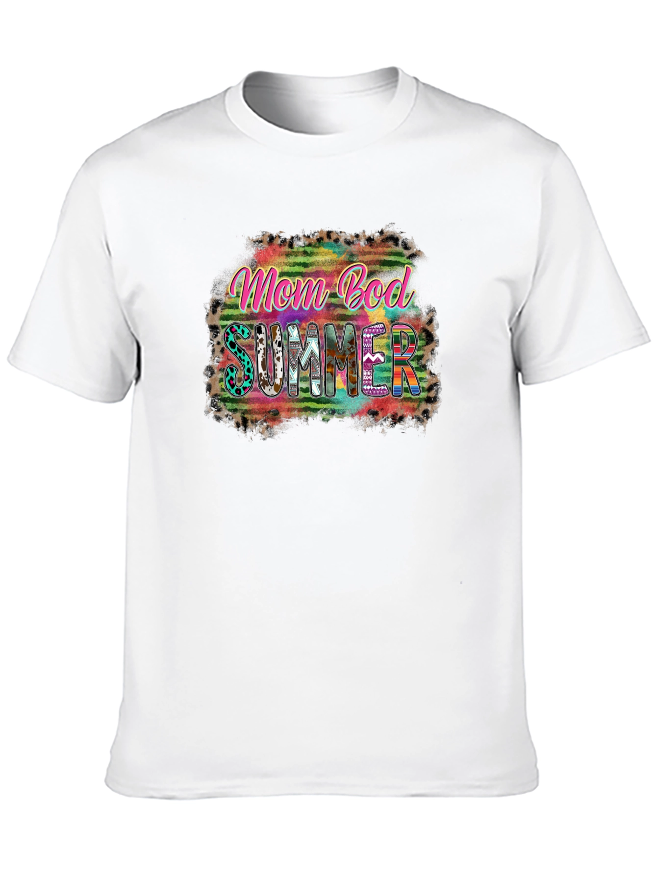 Mom Bod Summer Graphic T-Shirt