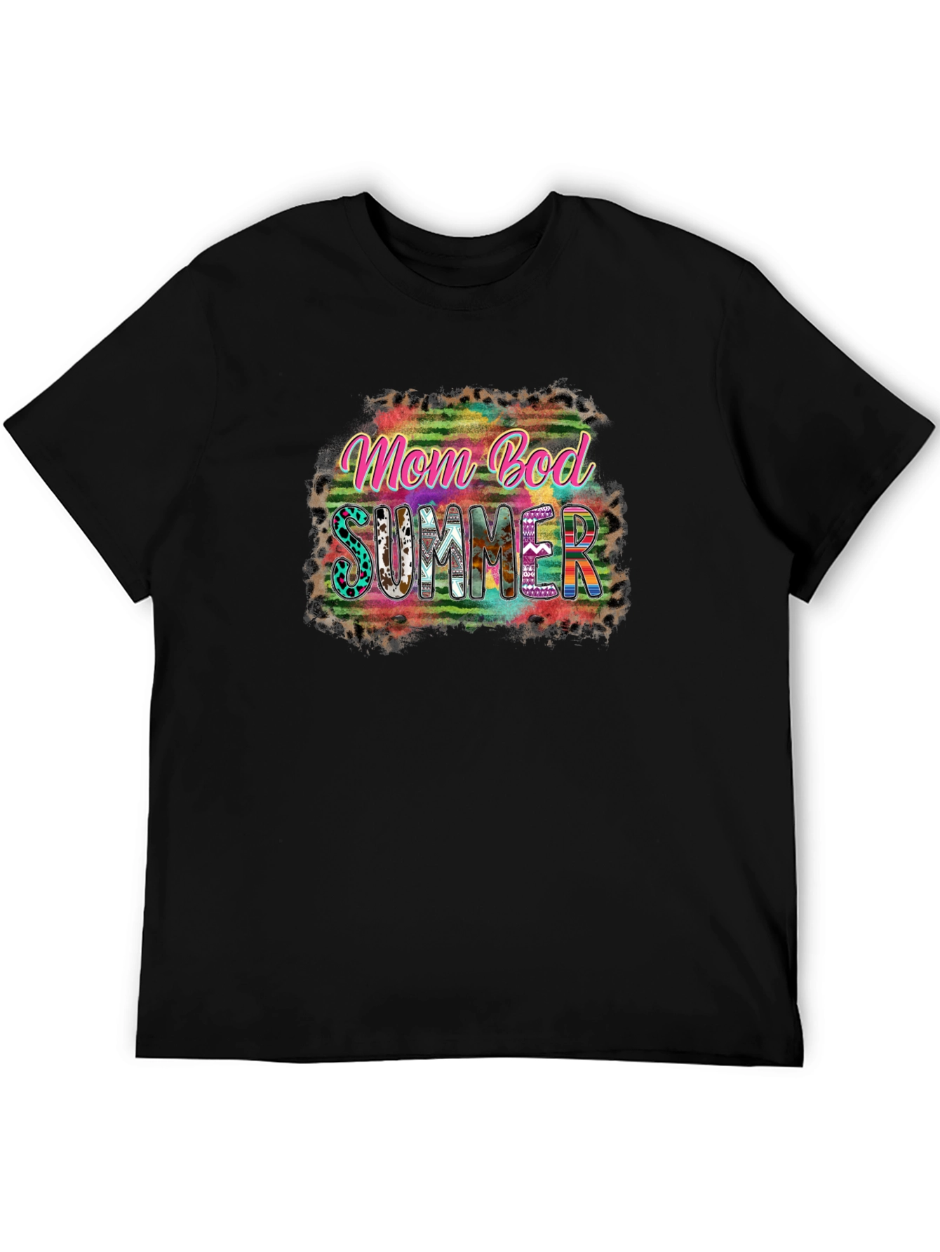 Mom Bod Summer Graphic T-Shirt