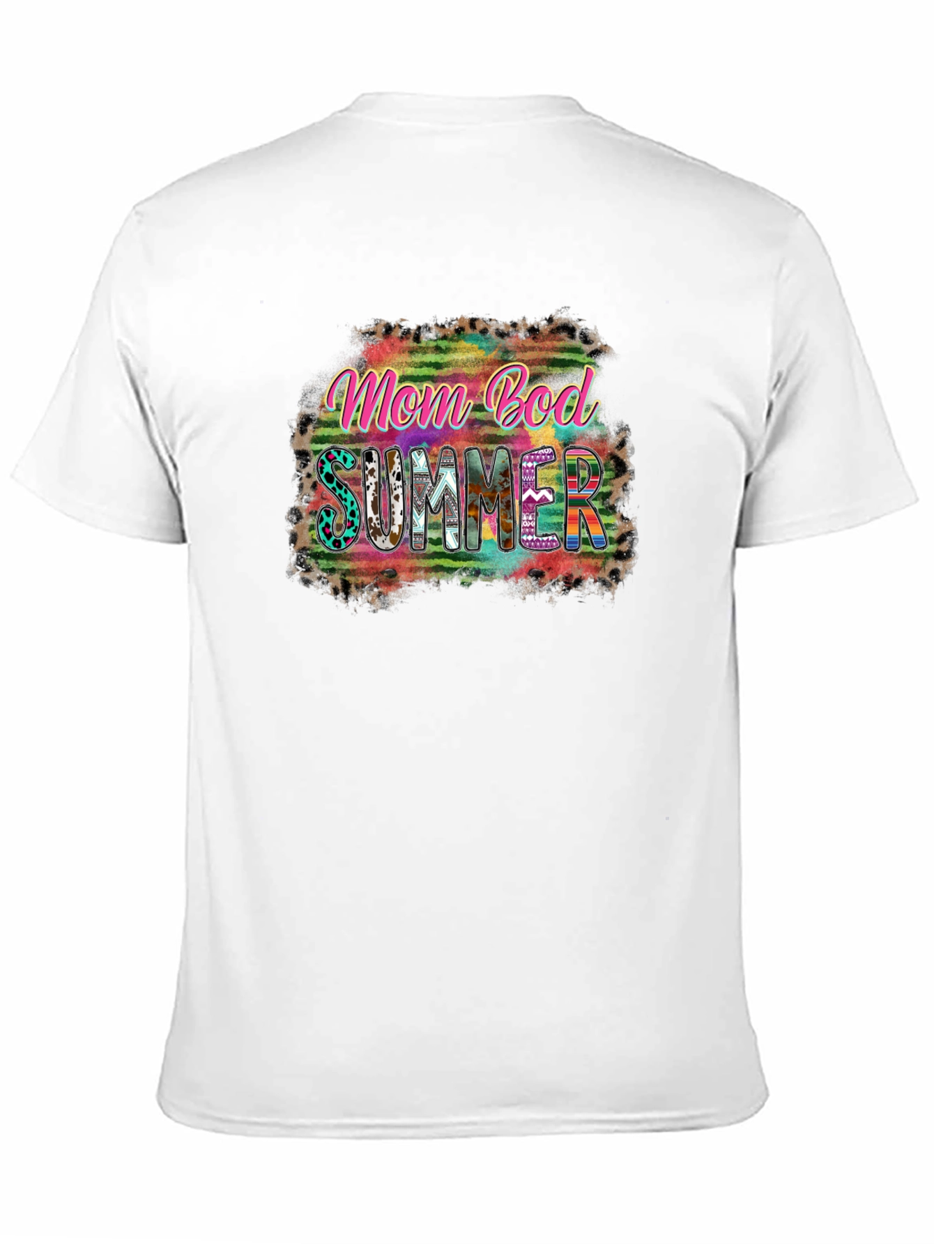Mom Bod Summer Graphic T-Shirt