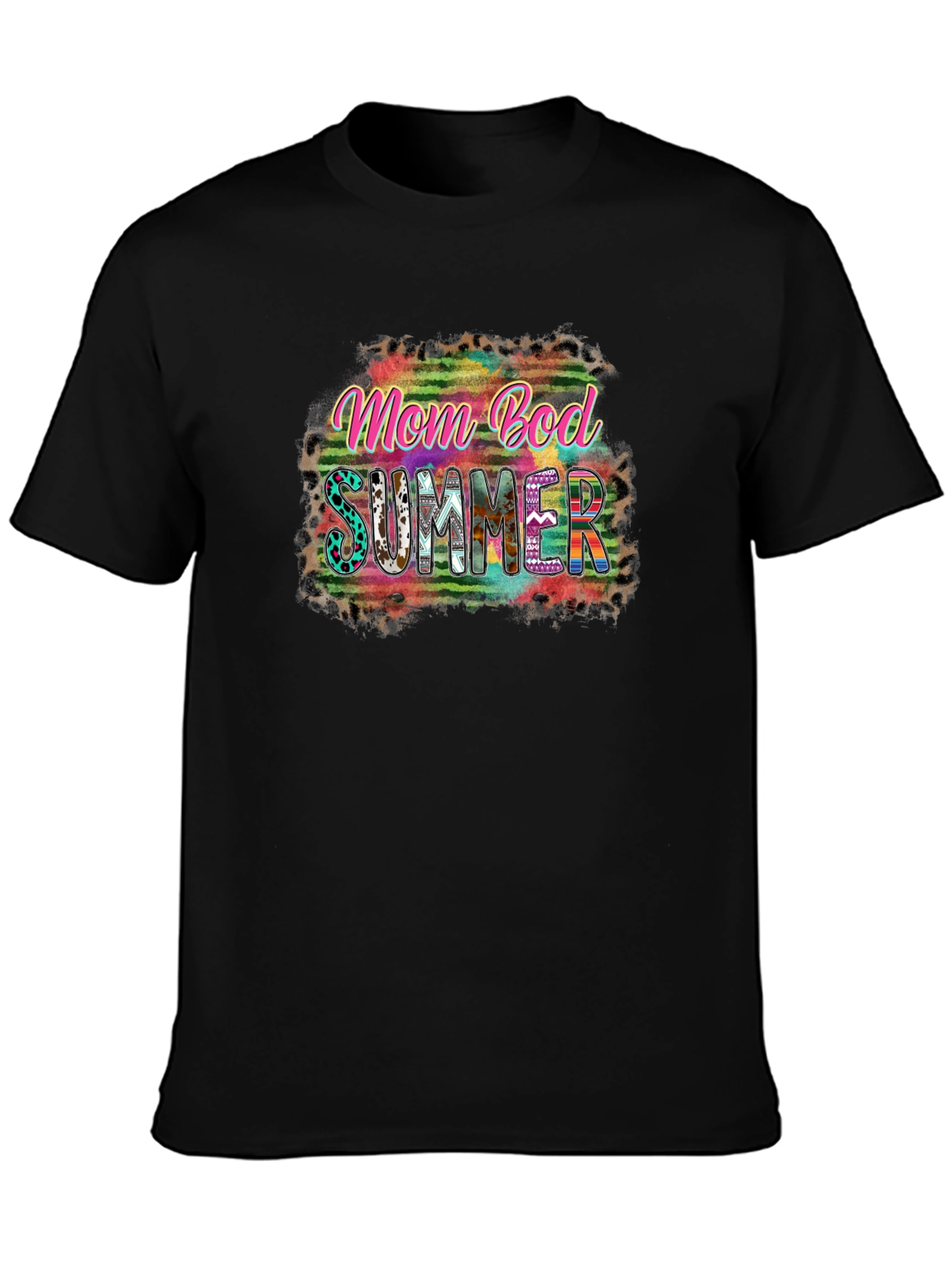 Mom Bod Summer Graphic T-Shirt