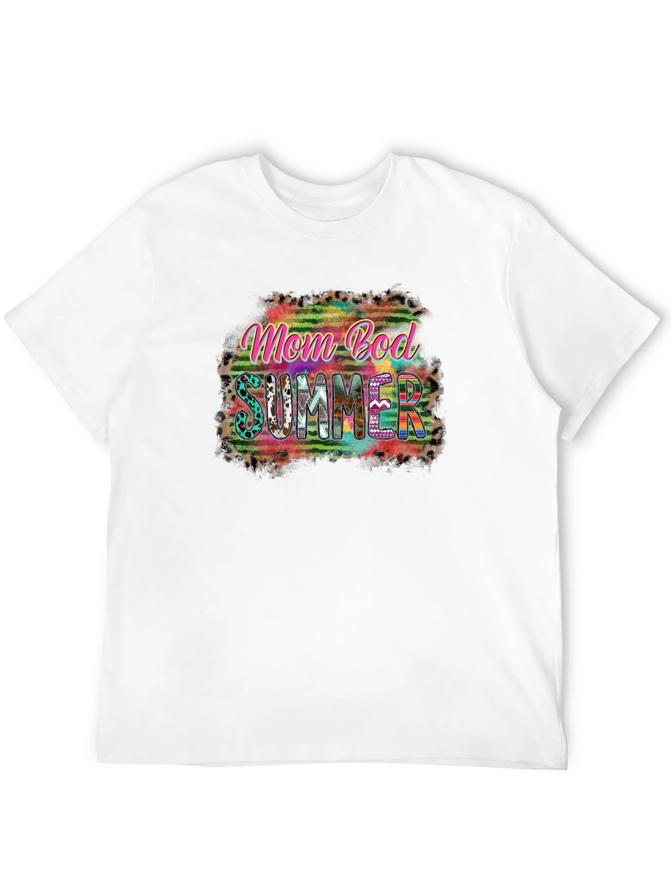 Mom Bod Summer Graphic T-Shirt