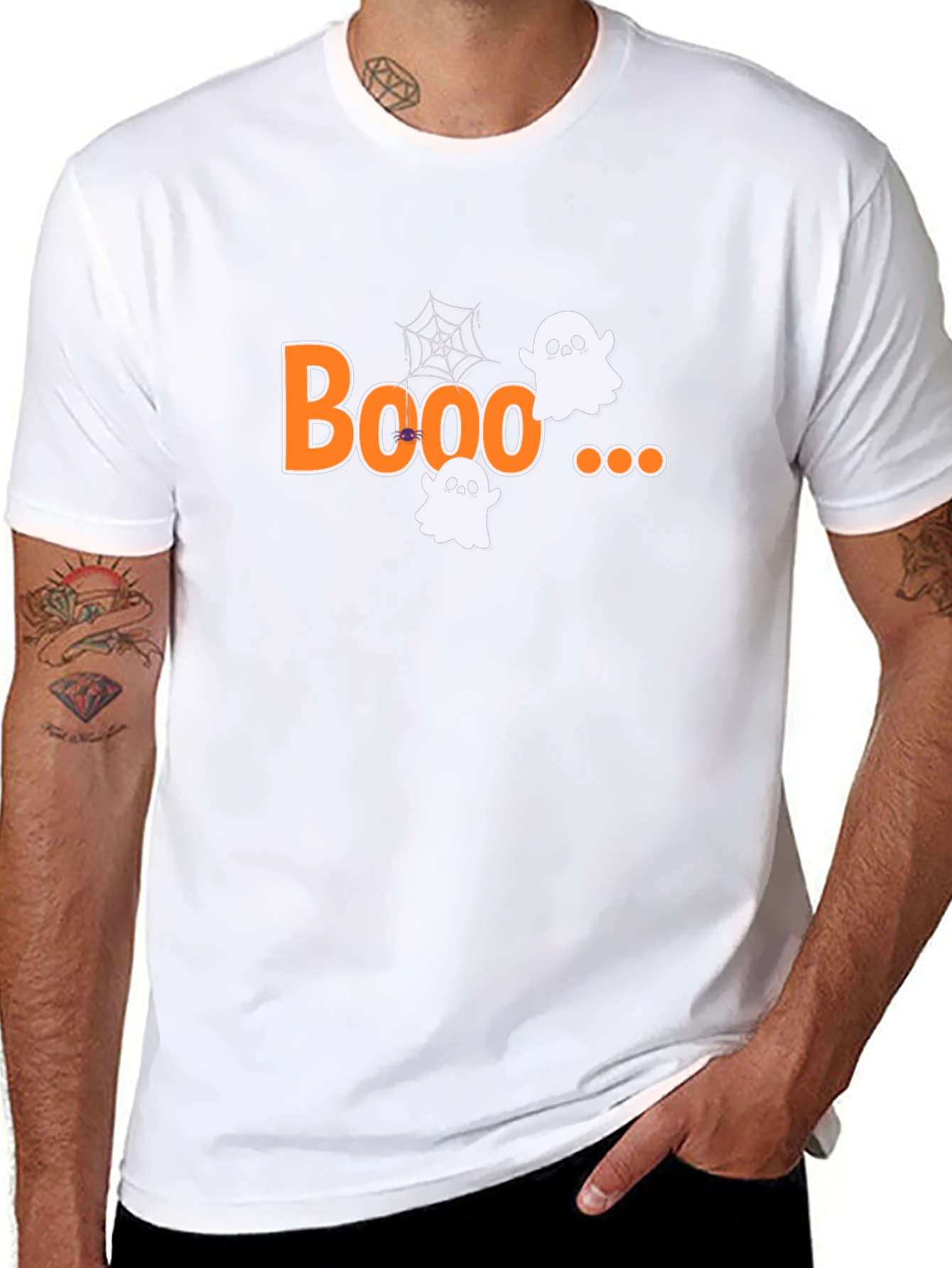 Halloween Ghost T-Shirt - Spooky Season Tee