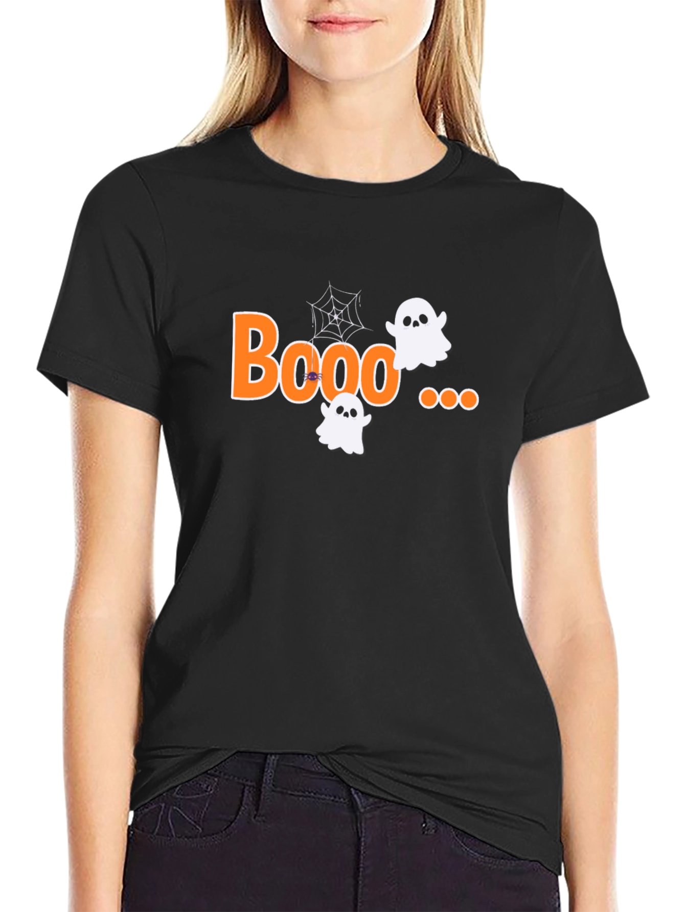 Halloween Ghost T-Shirt - Spooky Season Tee