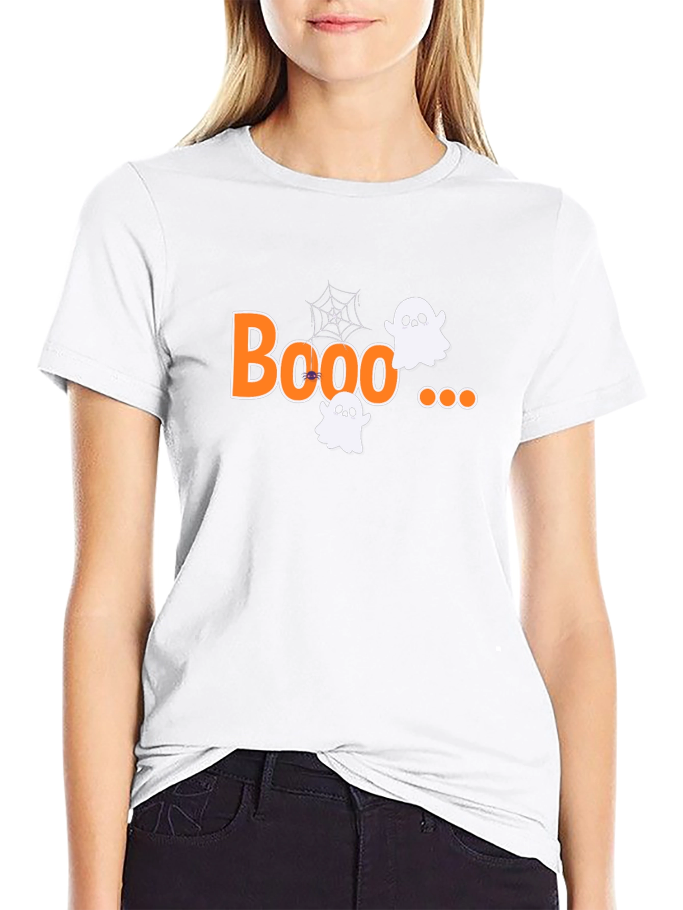 Halloween Ghost T-Shirt - Spooky Season Tee