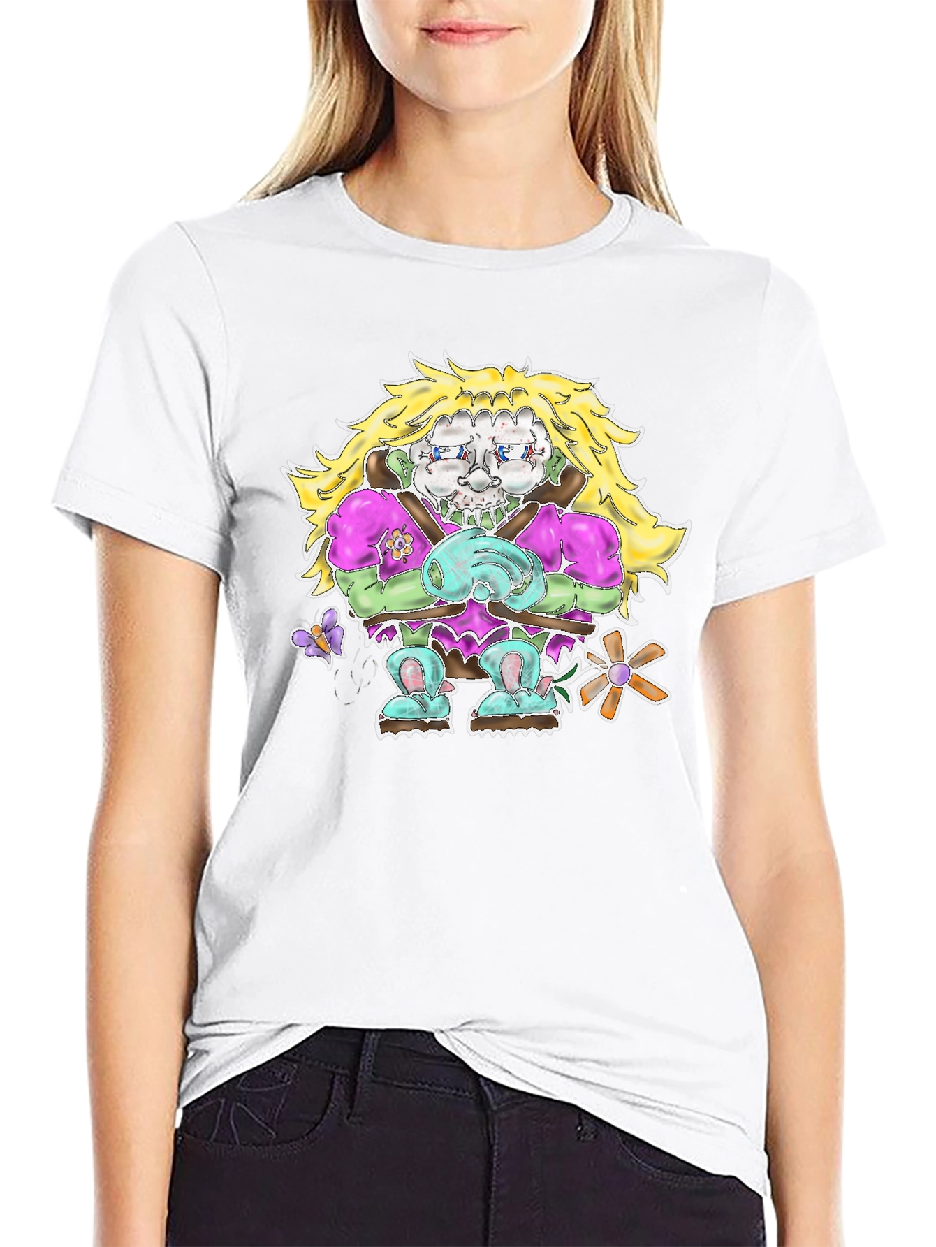 Zombie Girl Graphic T-Shirt - Unique & Fun