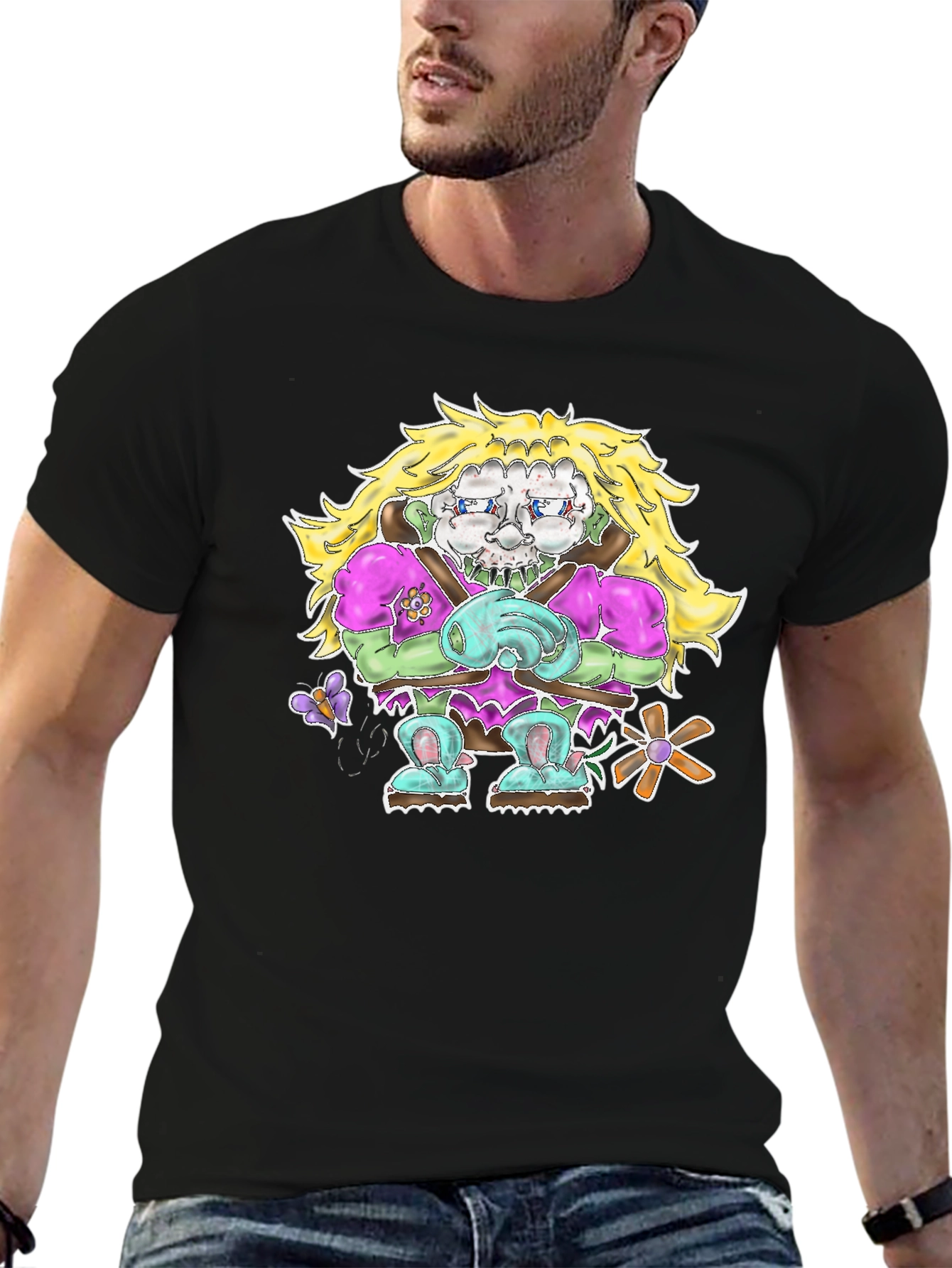 Zombie Girl Graphic T-Shirt - Unique & Fun