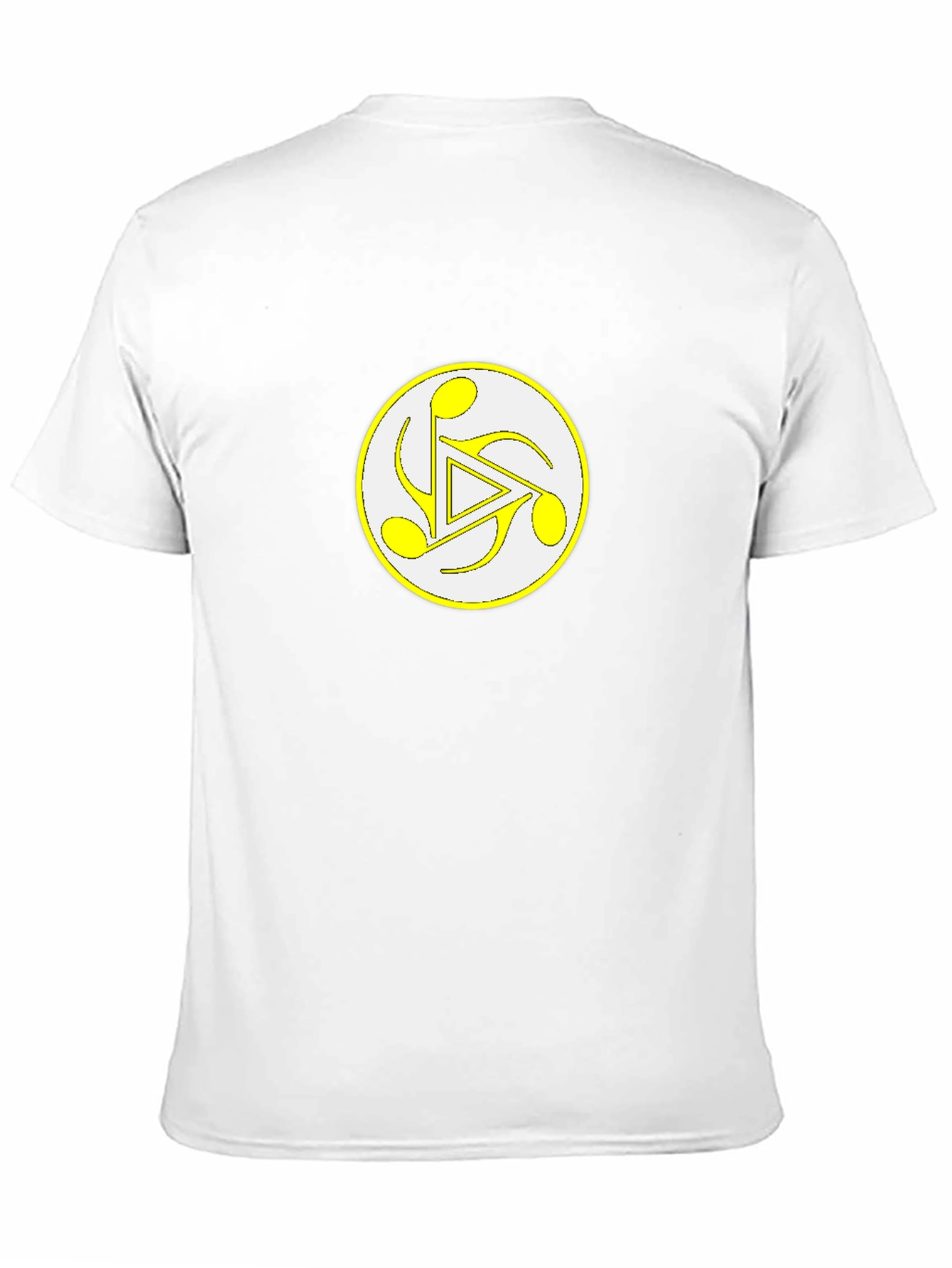 Musical Symbol Graphic Black T-Shirt