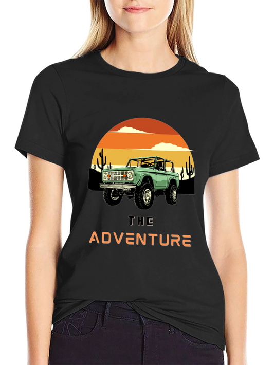 Vintage Bronco Adventure Graphic Tee