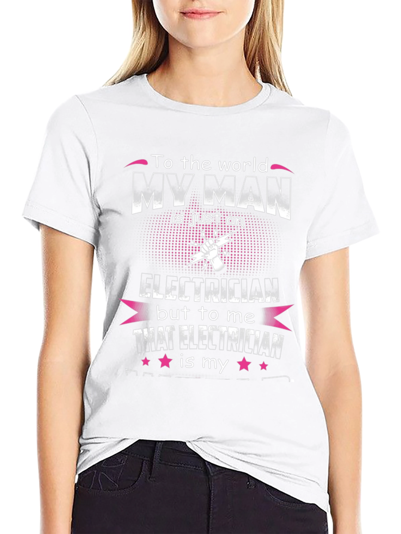 My Man is an Electrician T-Shirt