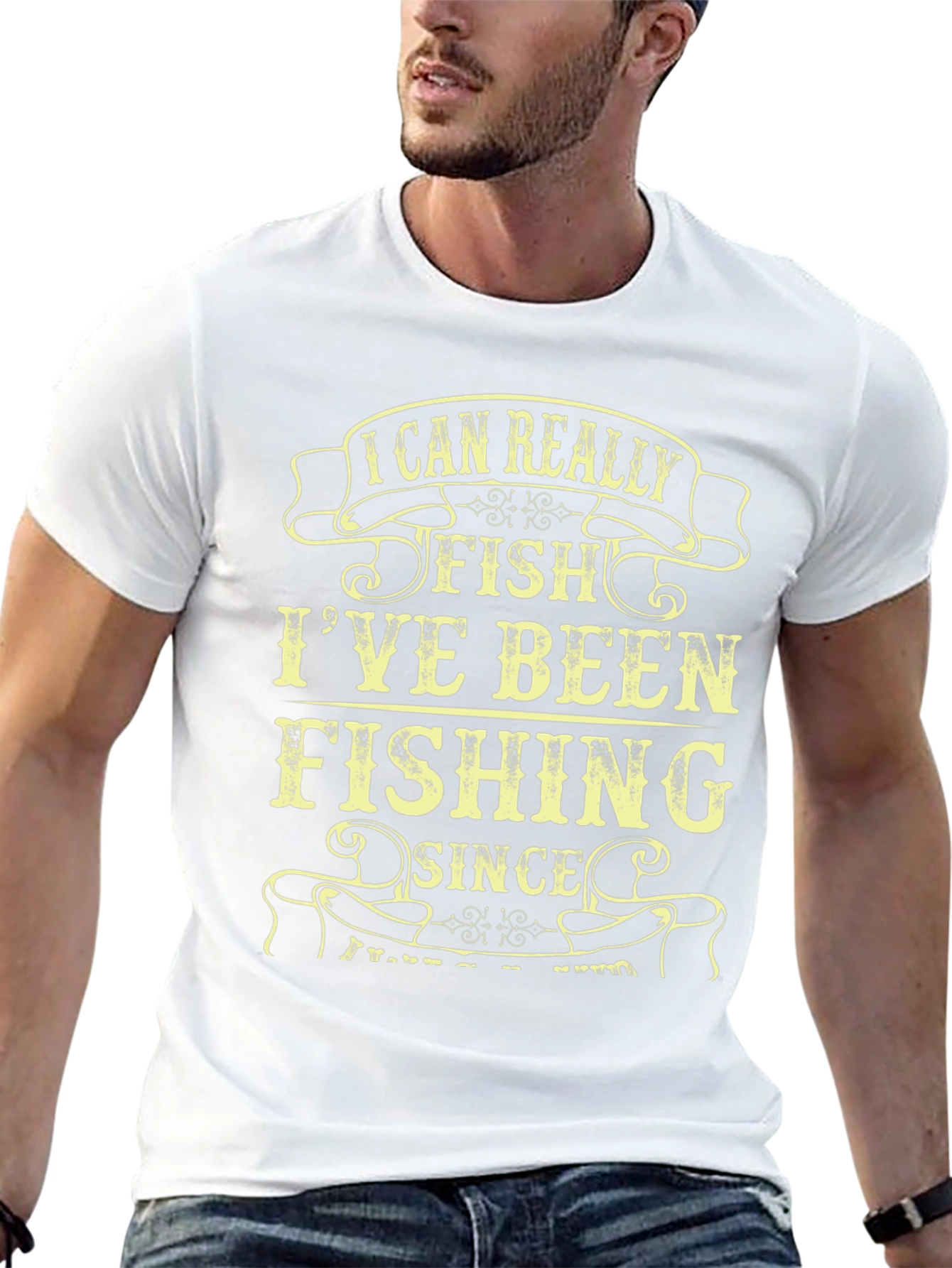Funny Fishing T-Shirt - I Can Really Fish