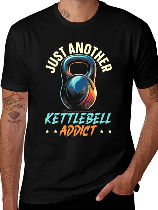 Kettlebell Addict Graphic T-Shirt