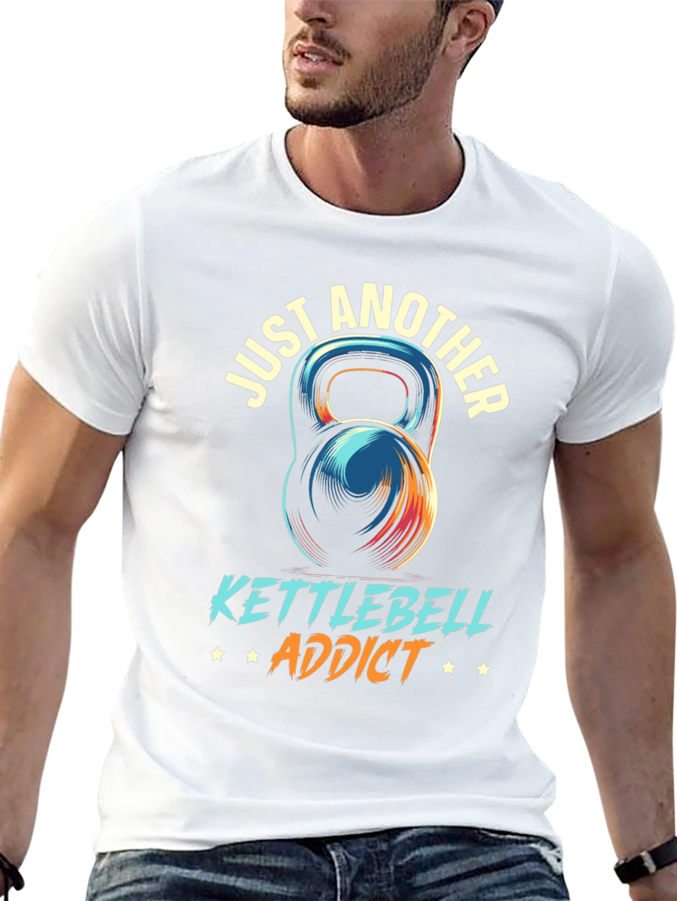 Kettlebell Addict Graphic T-Shirt