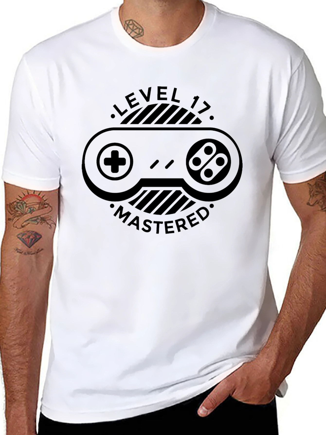 Level 17 Mastered Gamer T-Shirt