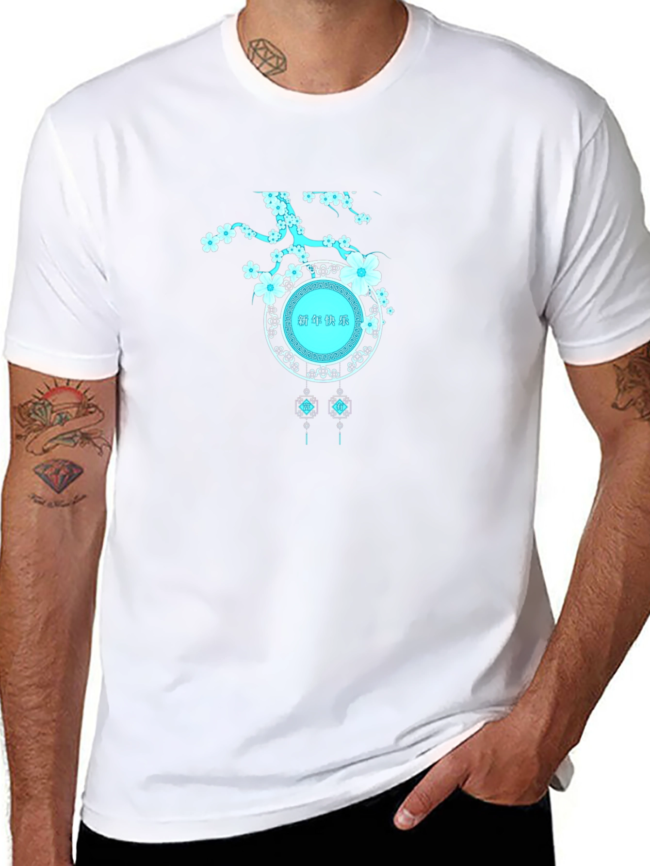 Trendy Graphic Print T-Shirt - Unique Design