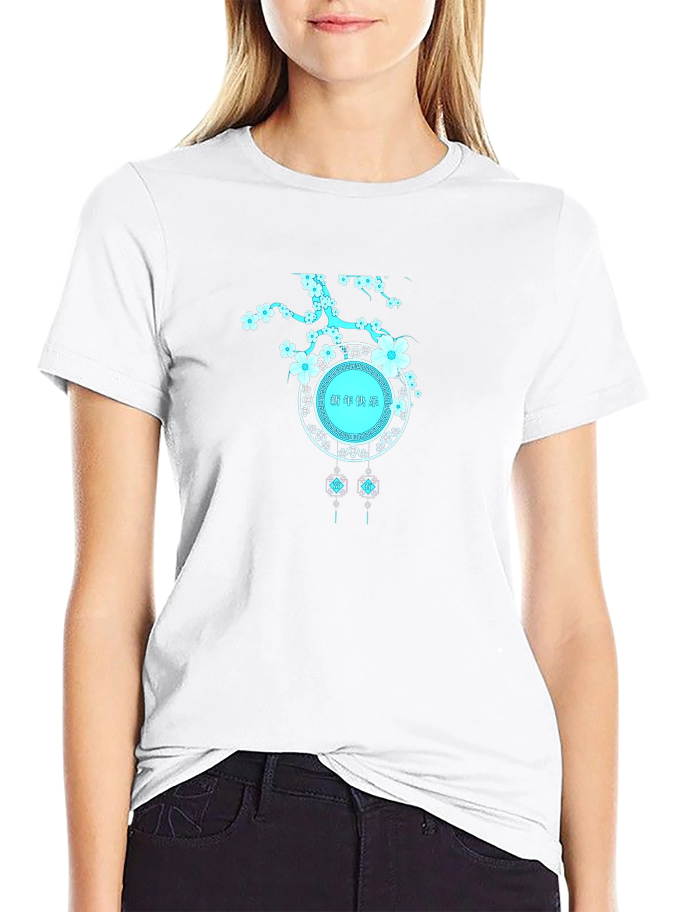 Trendy Graphic Print T-Shirt - Unique Design