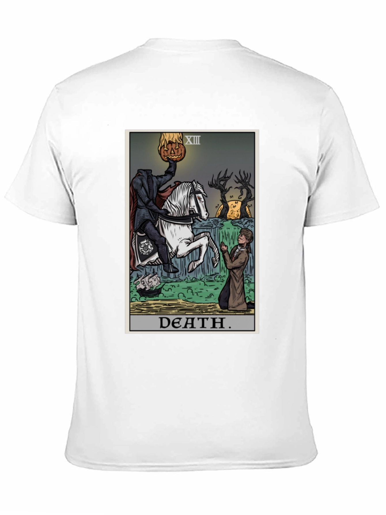 Headless Horseman Tarot Card T-Shirt