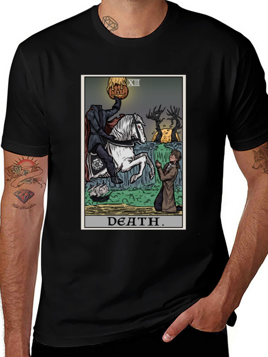 Headless Horseman Tarot Card T-Shirt
