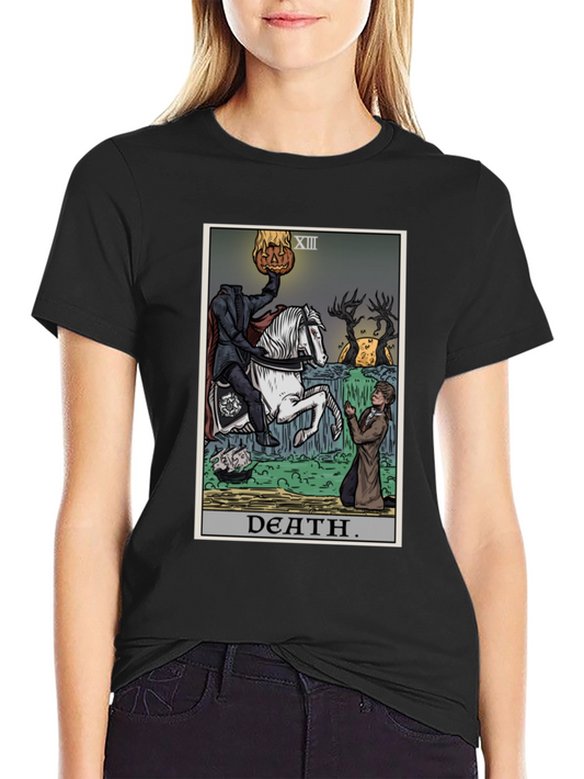 Headless Horseman Tarot Card T-Shirt