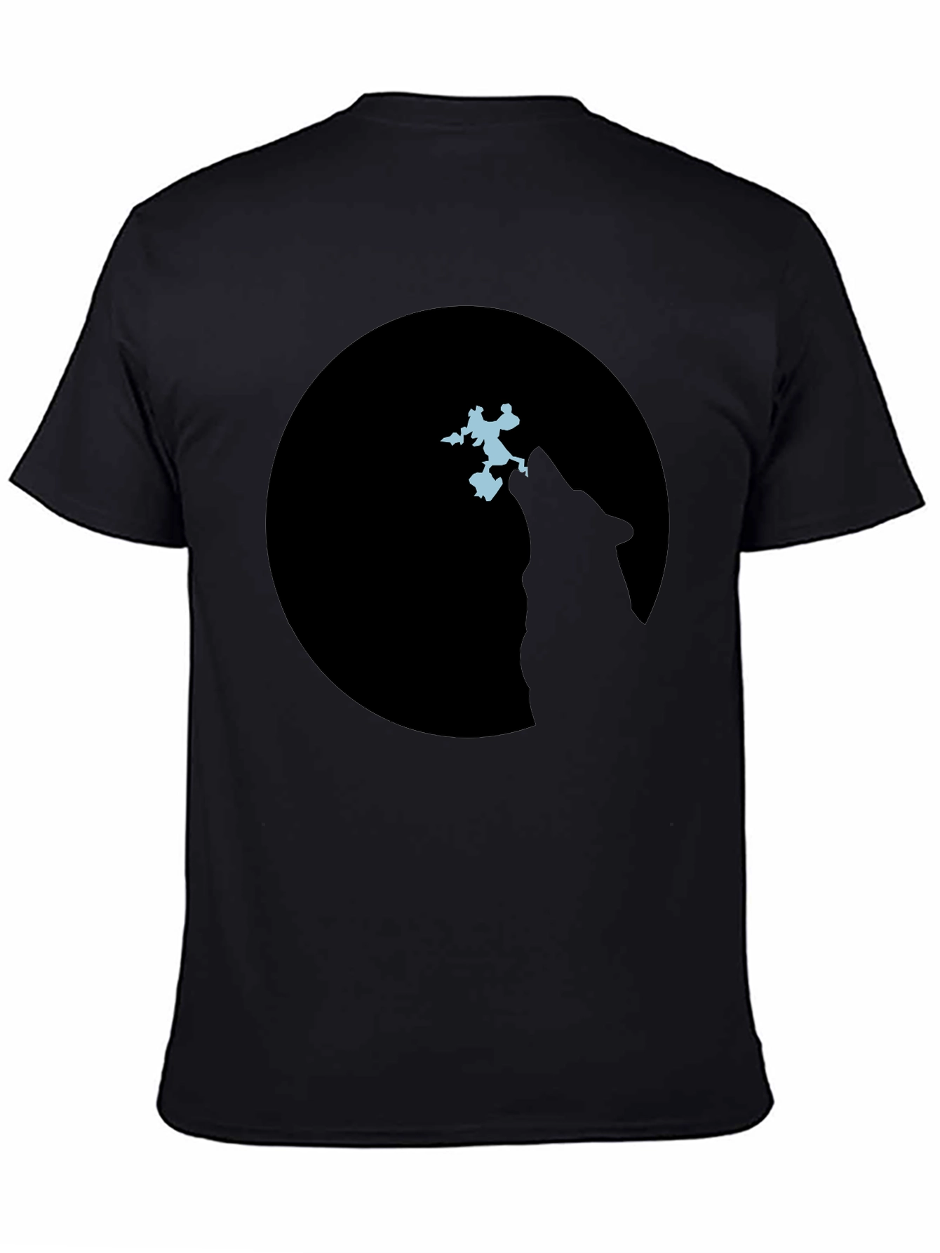 Wolf Moon Silhouette T-Shirt