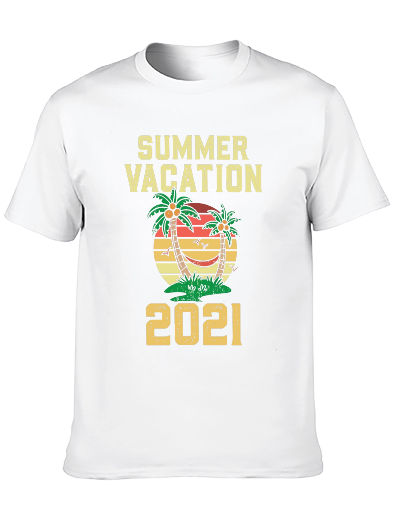 Summer Vacation 2021 Graphic T-Shirt