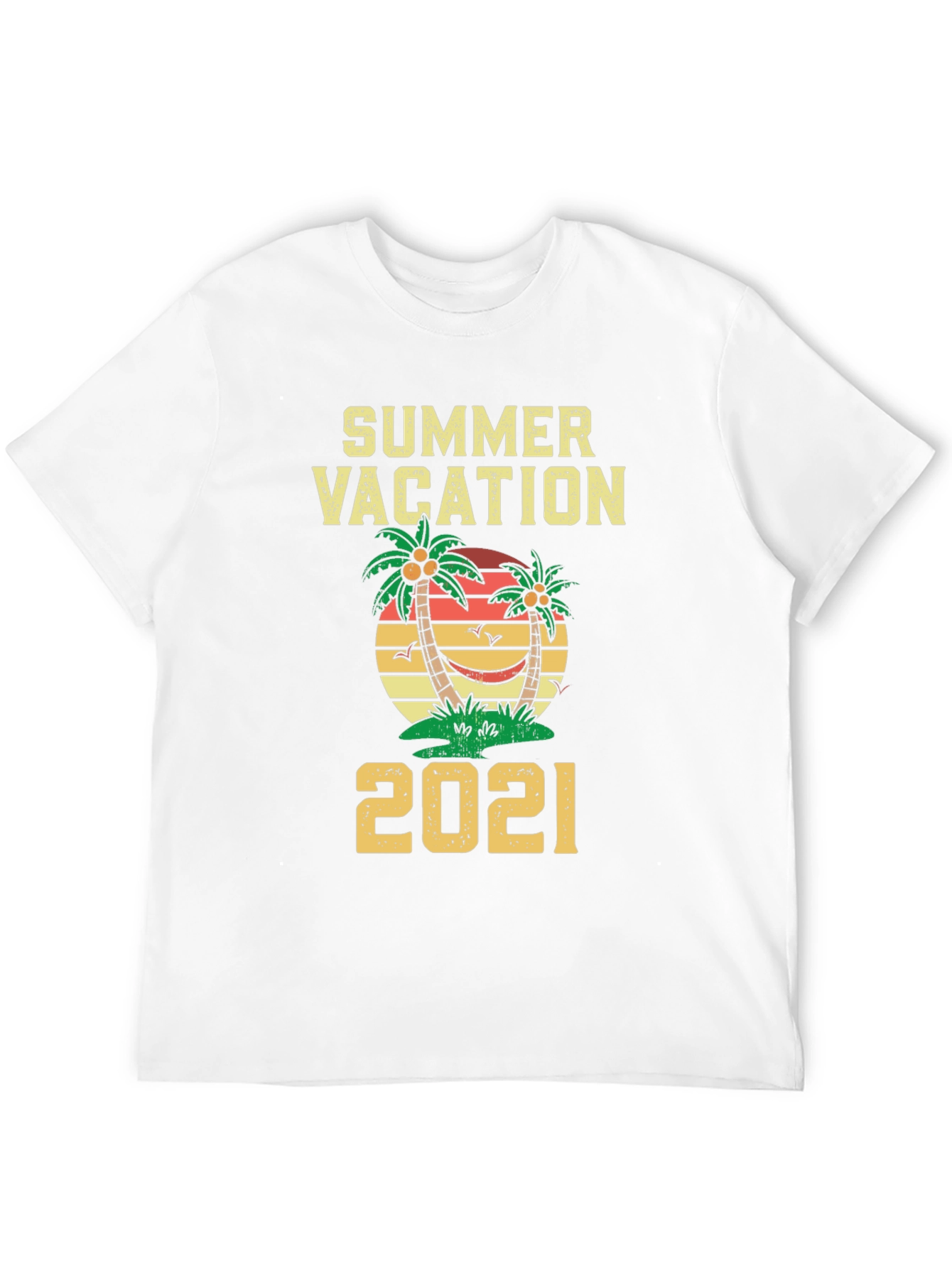 Summer Vacation 2021 Graphic T-Shirt