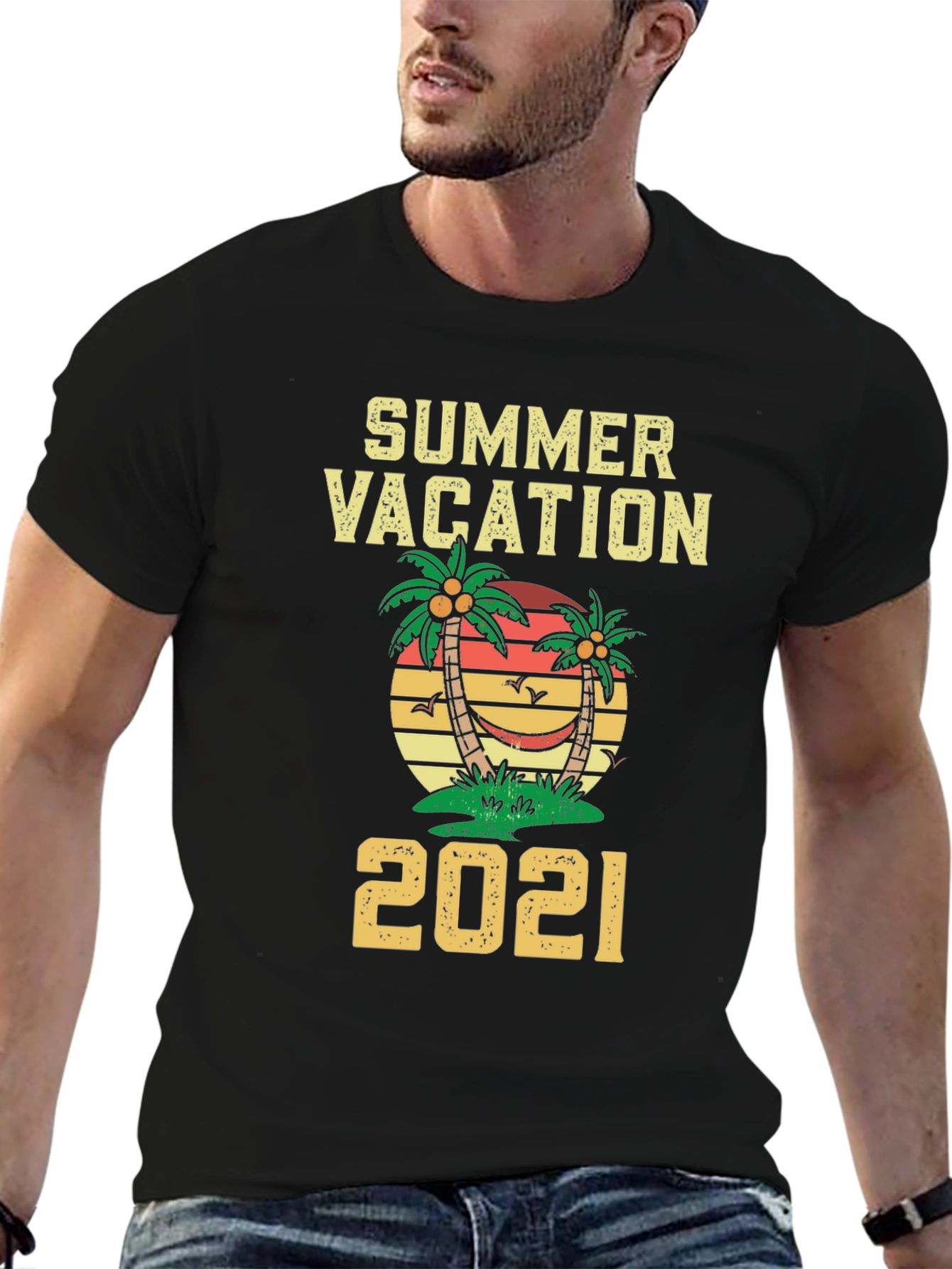 Summer Vacation 2021 Graphic T-Shirt