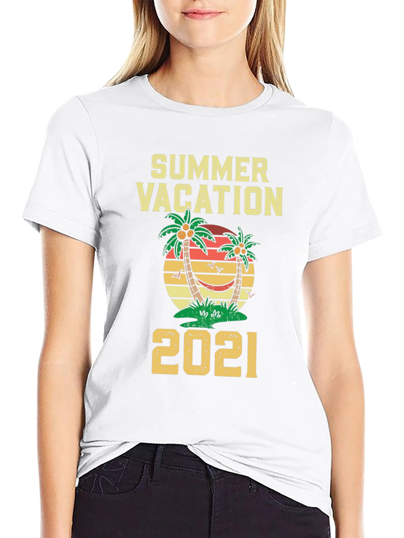 Summer Vacation 2021 Graphic T-Shirt