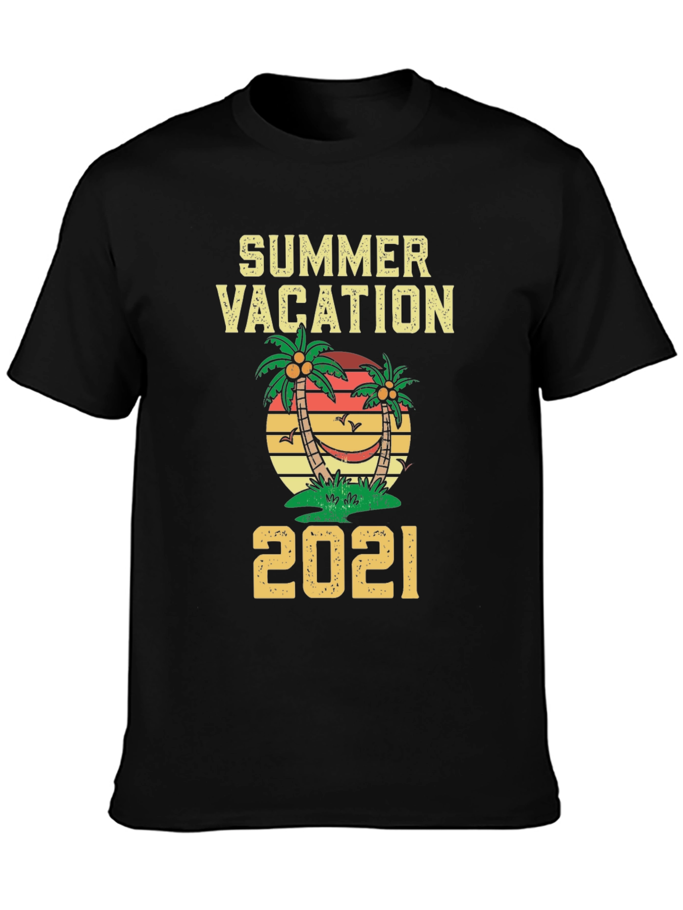 Summer Vacation 2021 Graphic T-Shirt