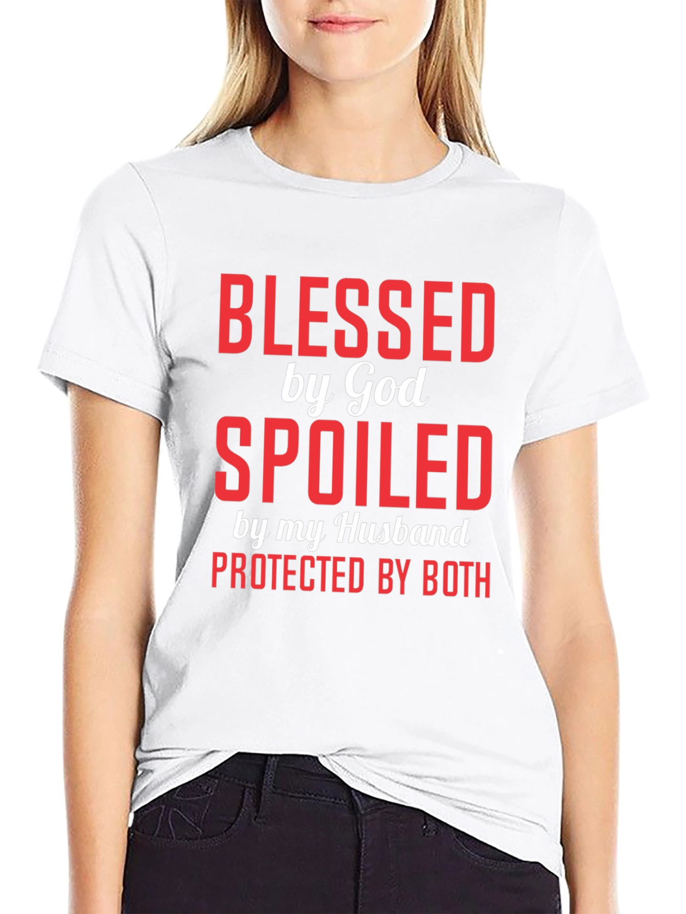 Blessed Spoiled Protected Graphic Tee