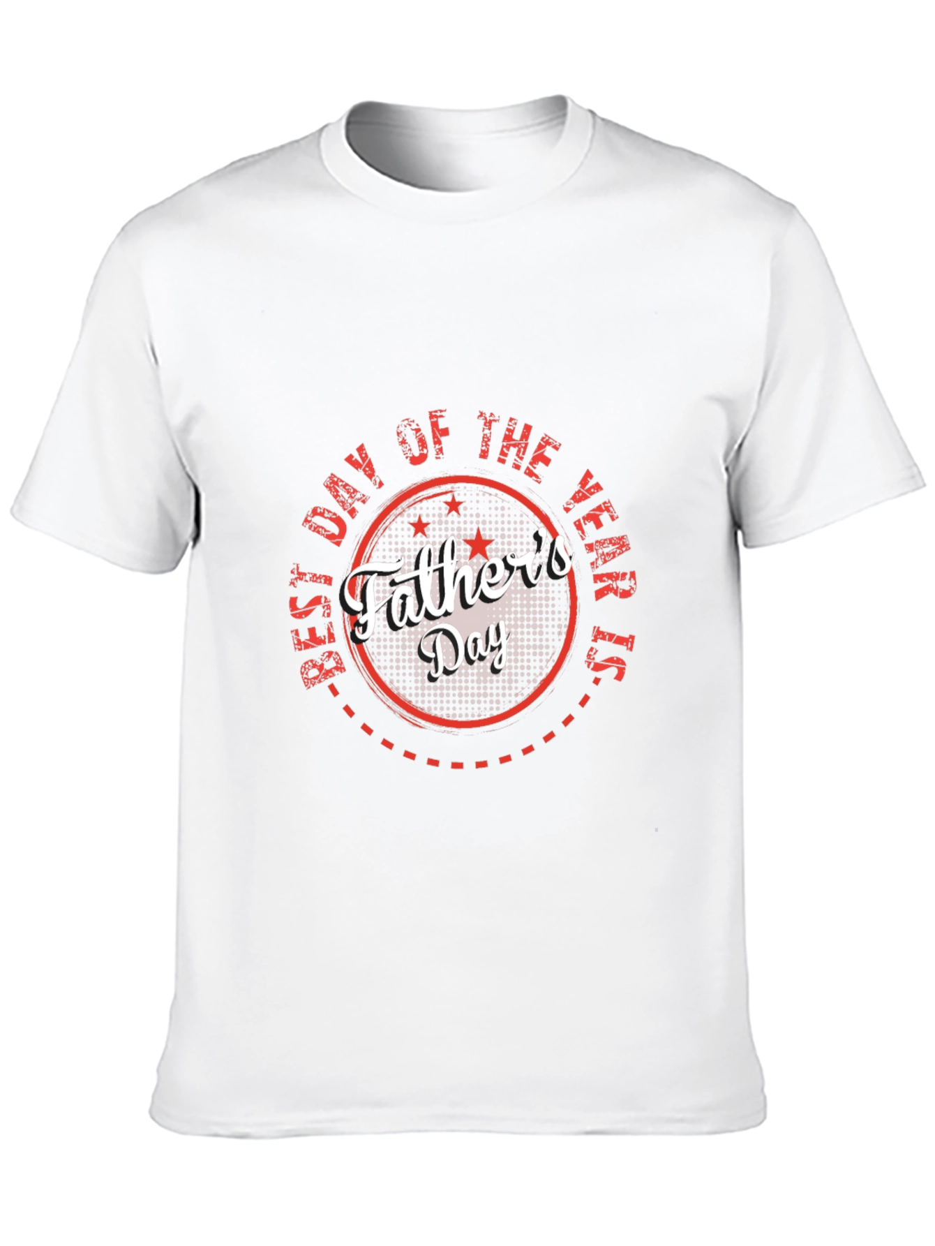 Fathers Day Best Day of the Year Black T-Shirt