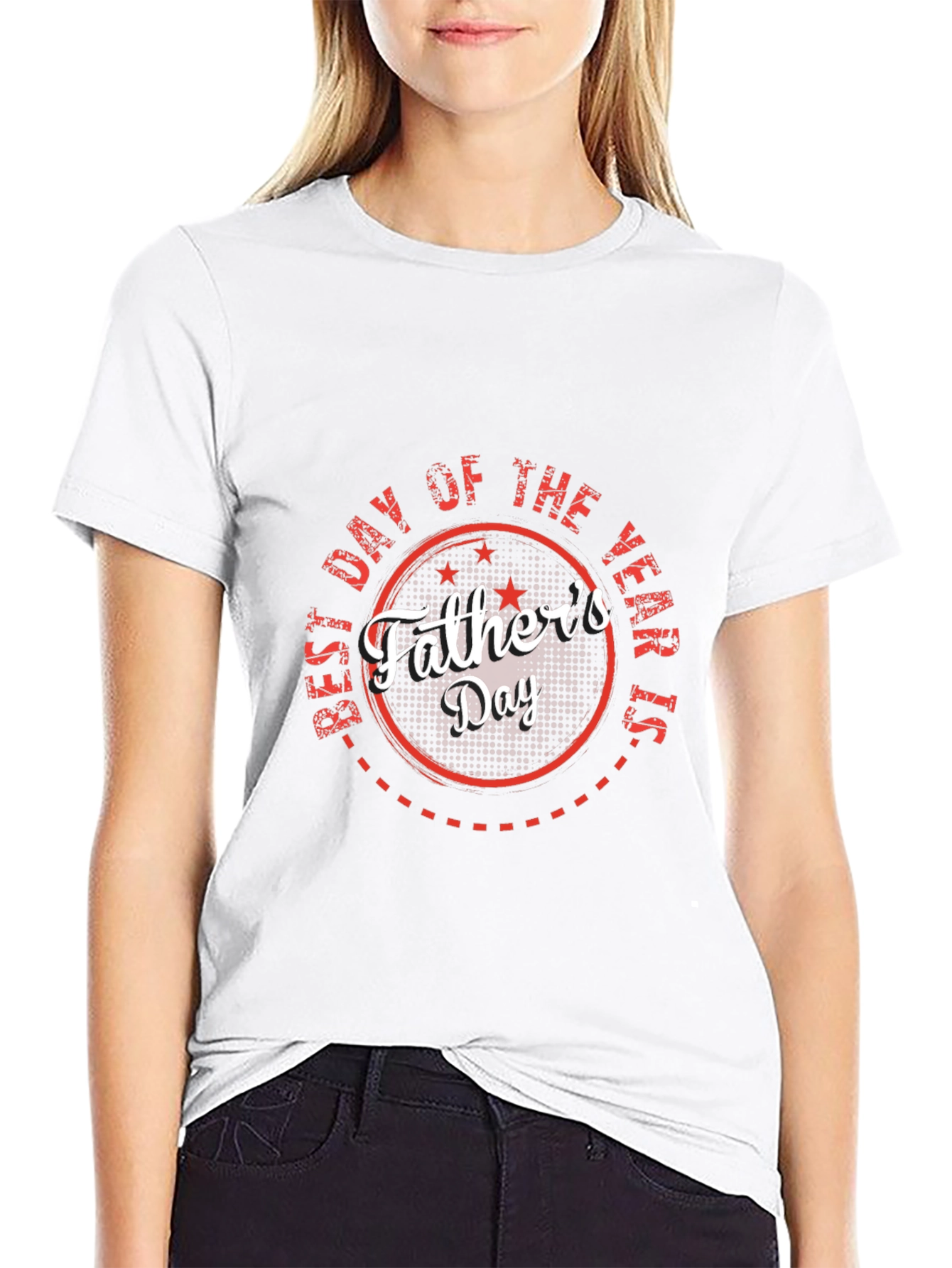 Fathers Day Best Day of the Year Black T-Shirt