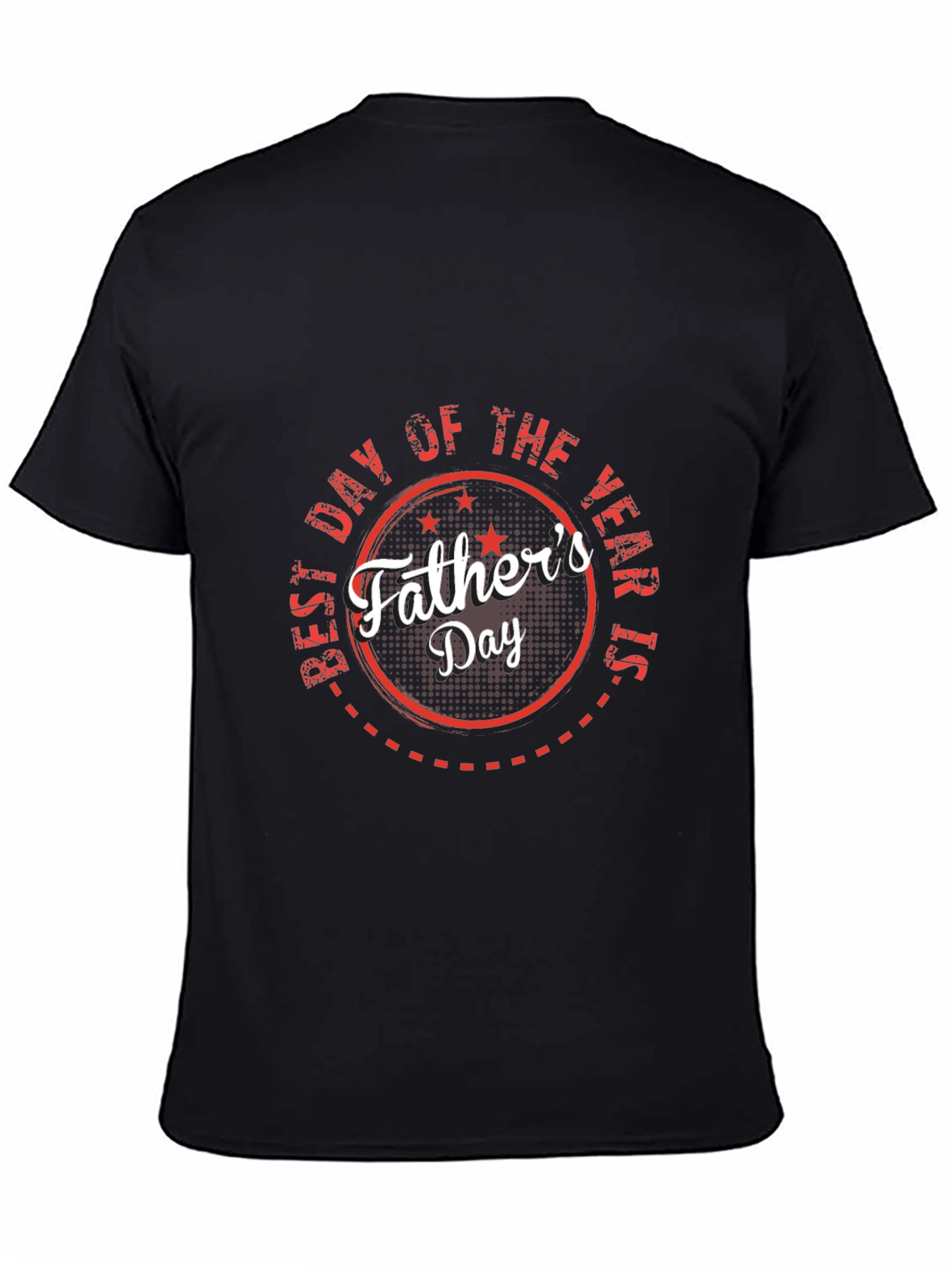Fathers Day Best Day of the Year Black T-Shirt