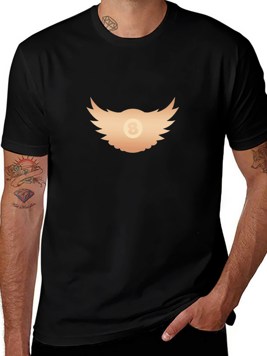 Eight Ball Wings Graphic Tee