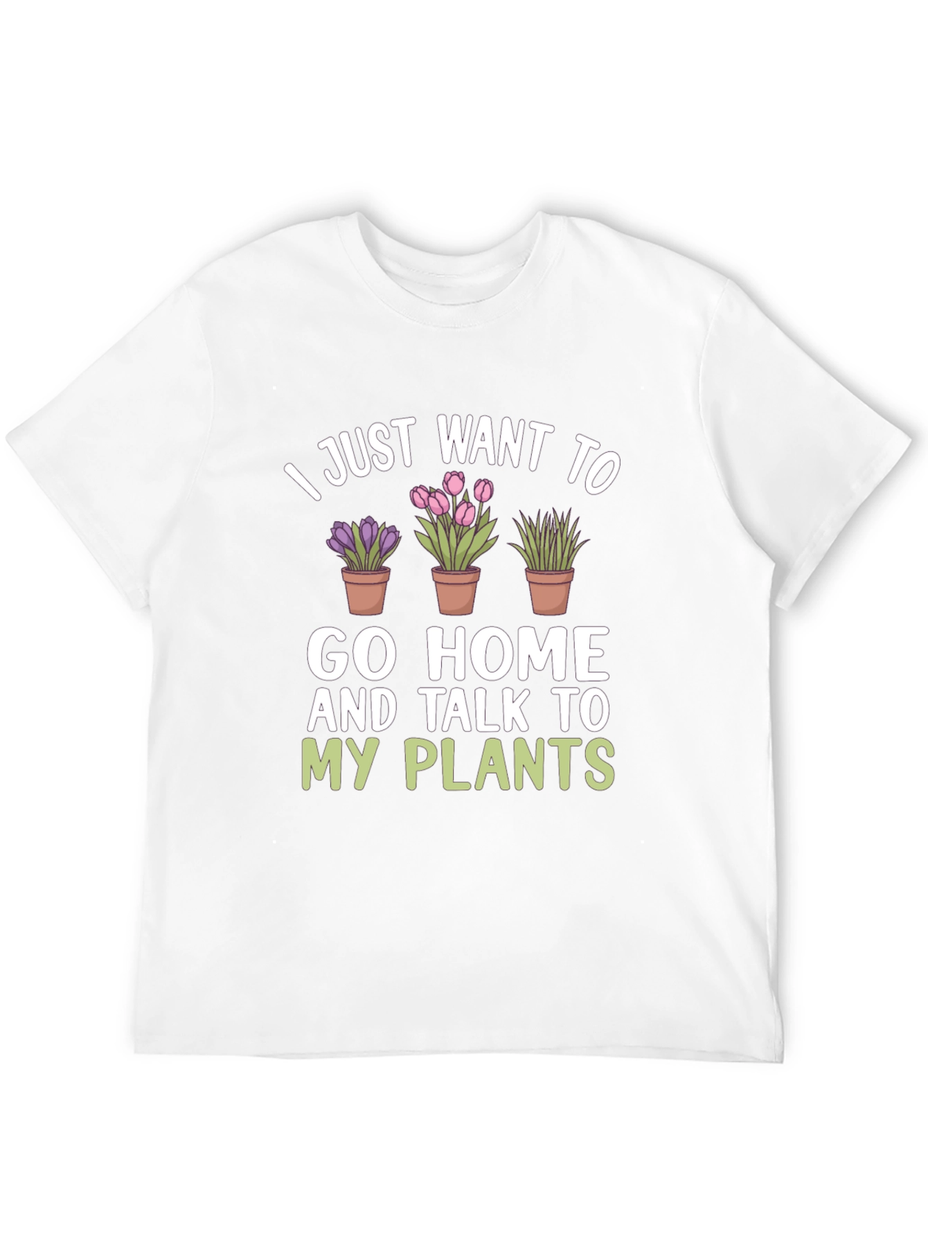 Plant Lover T-Shirt: Home and Plants
