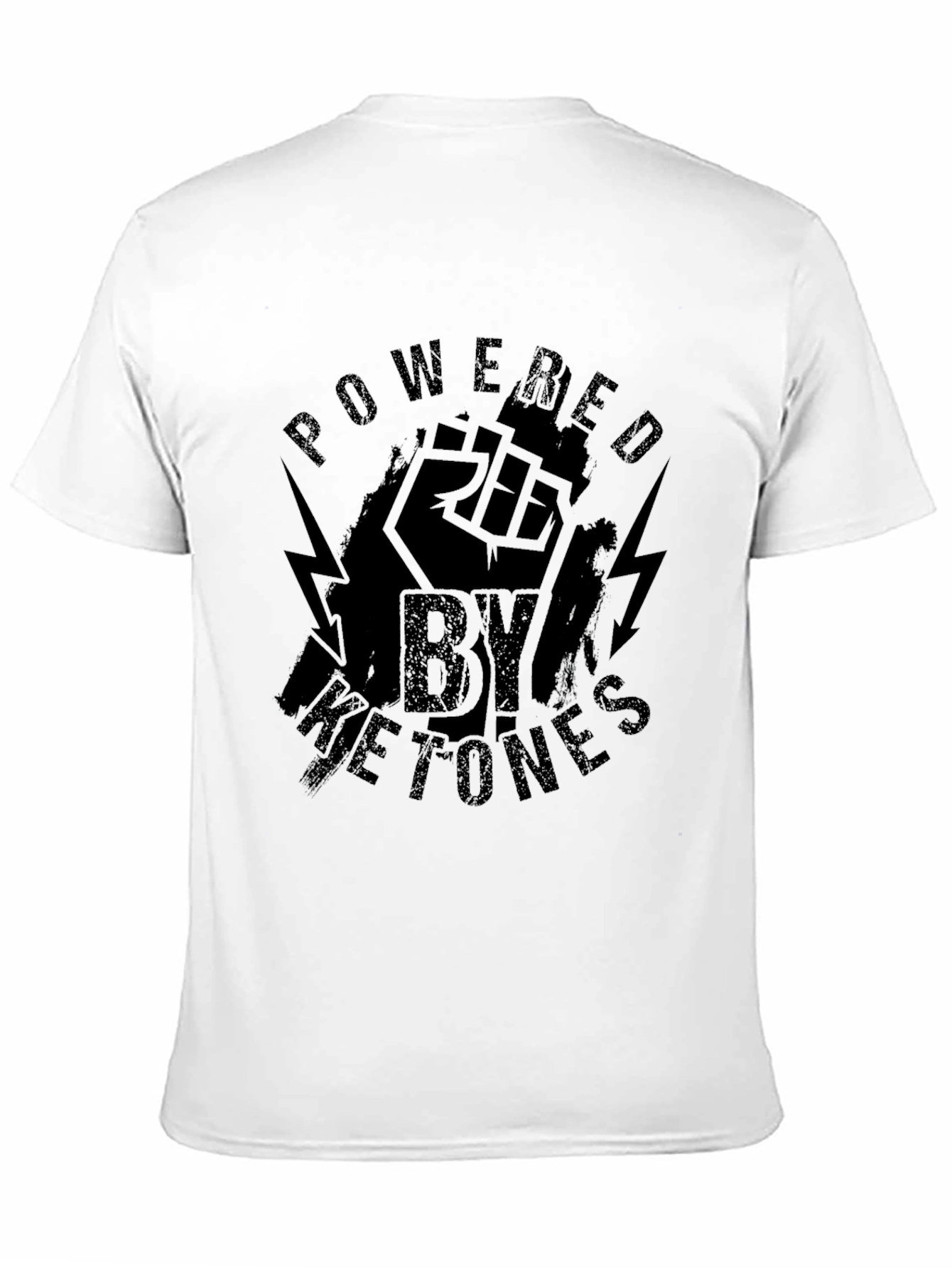 Powered By Ketones T-Shirt - Black Graphic Tee