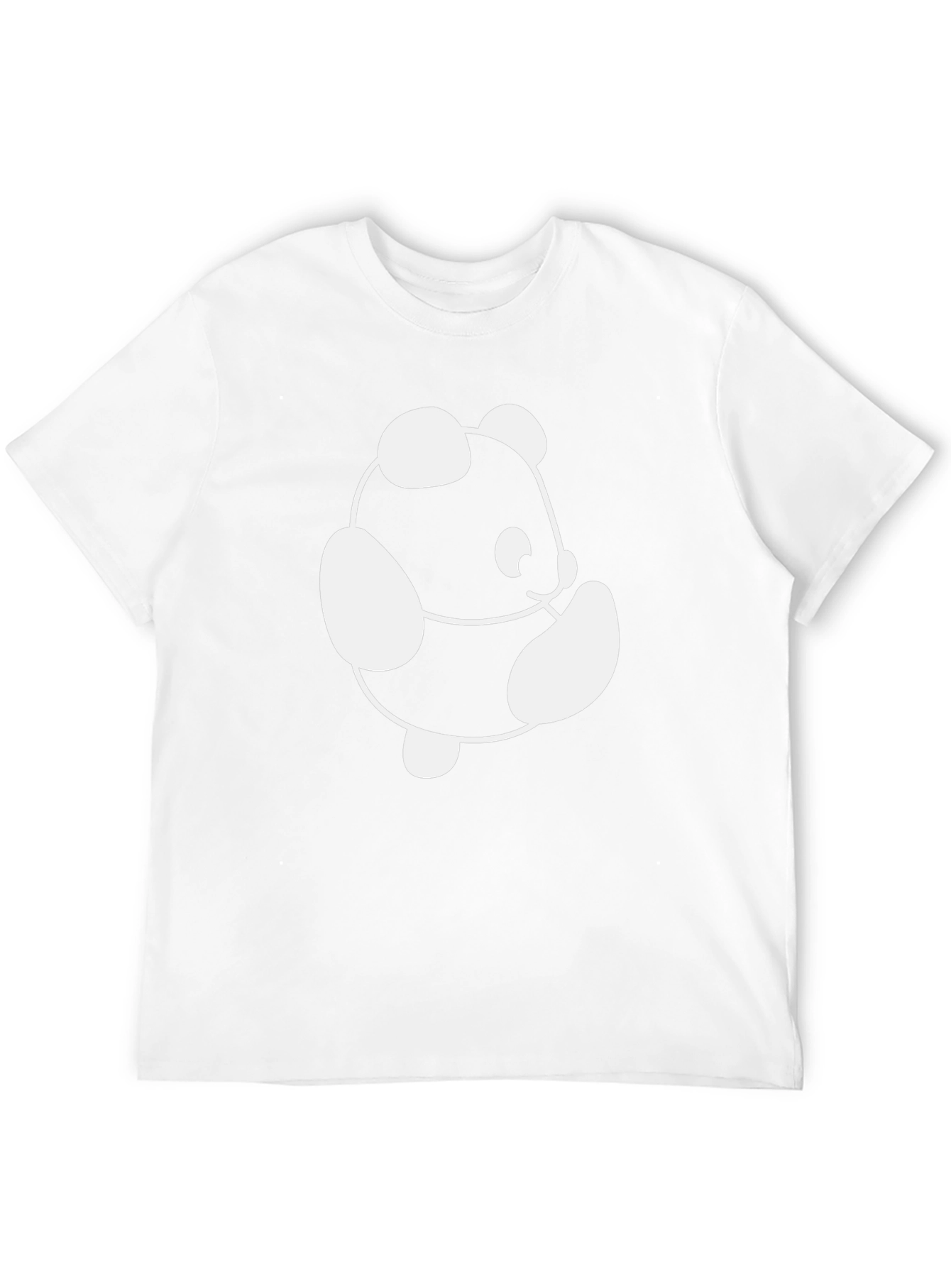 Panda Graphic Black T-Shirt