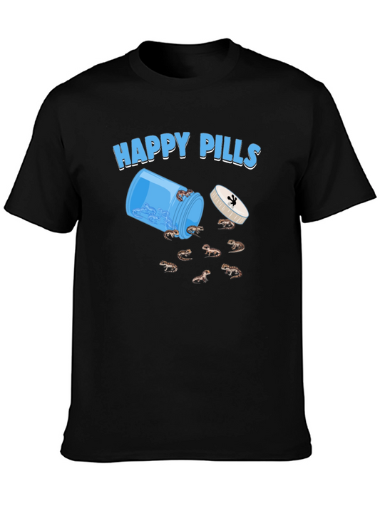 Happy Pills Bearded Dragon T-Shirt