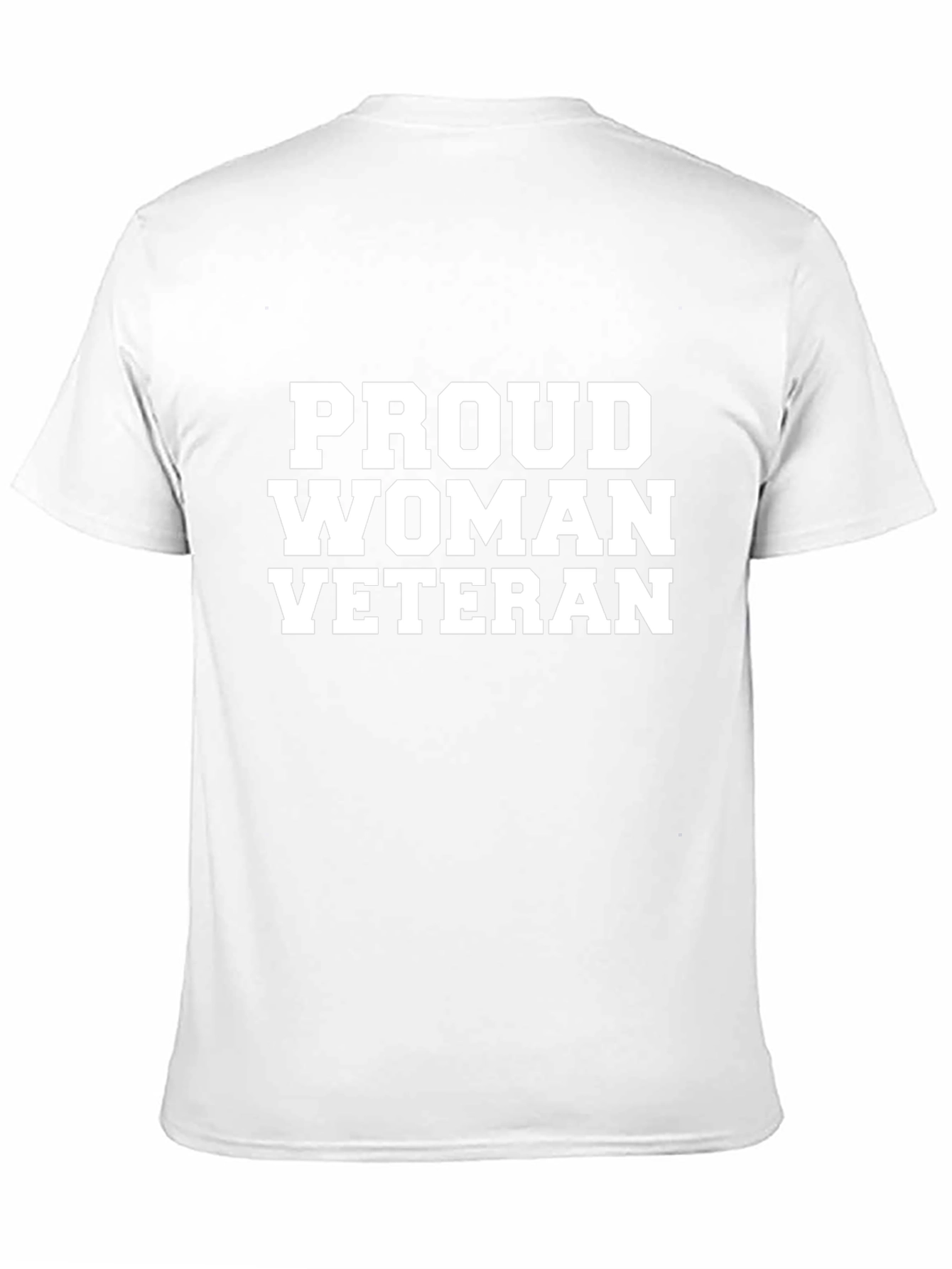 Proud Woman Veteran Graphic T-Shirt