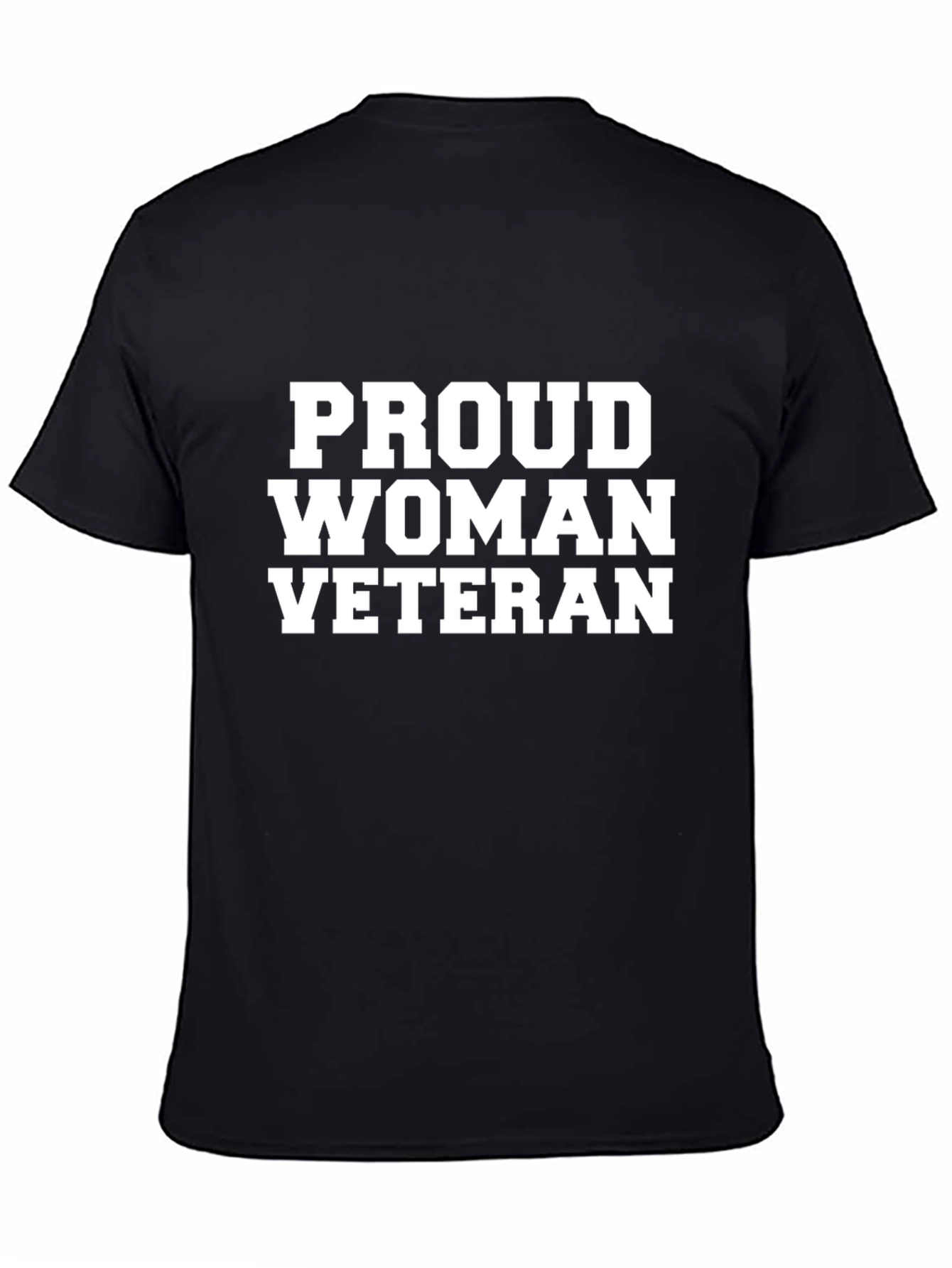 Proud Woman Veteran Graphic T-Shirt