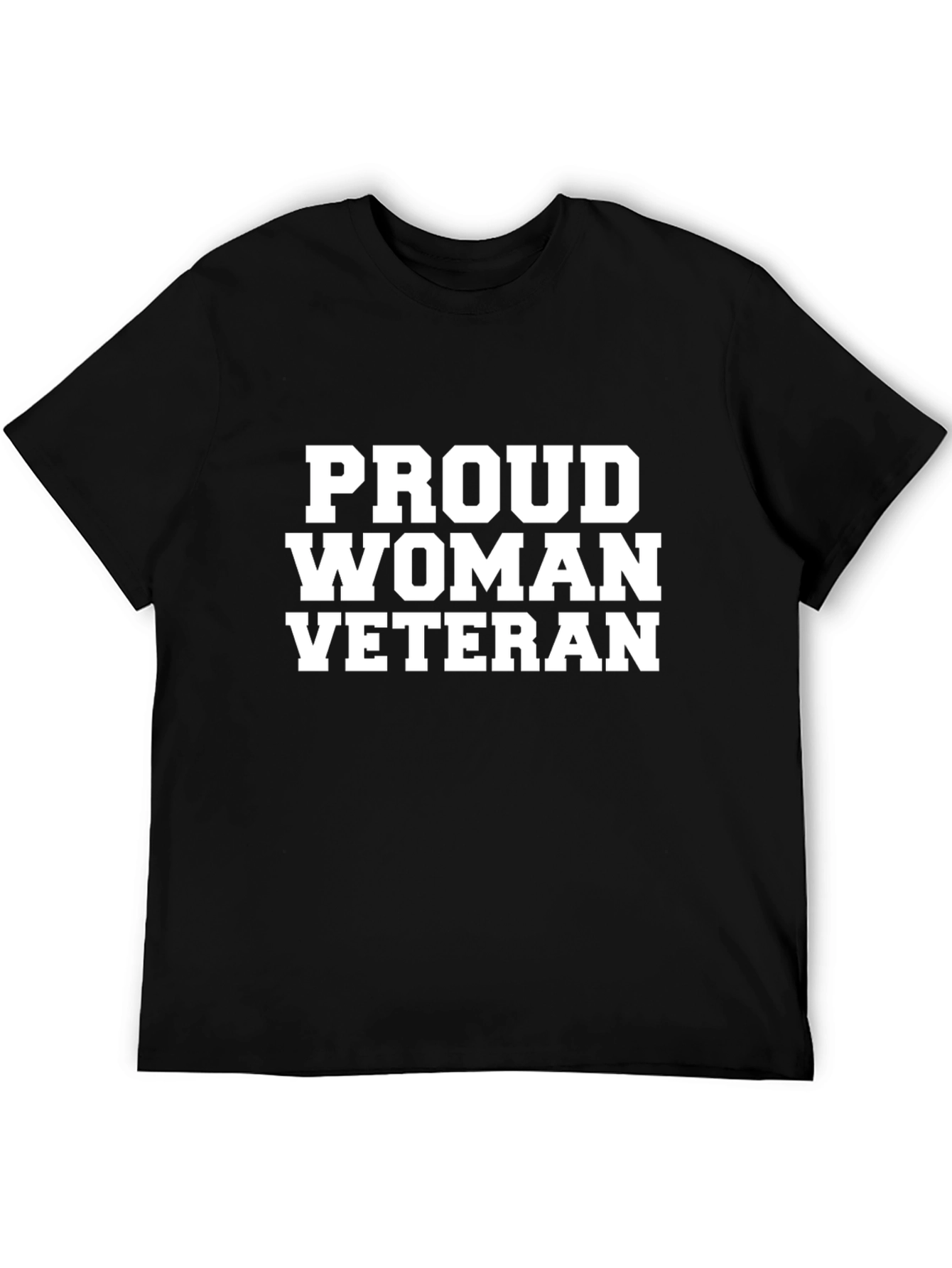 Proud Woman Veteran Graphic T-Shirt